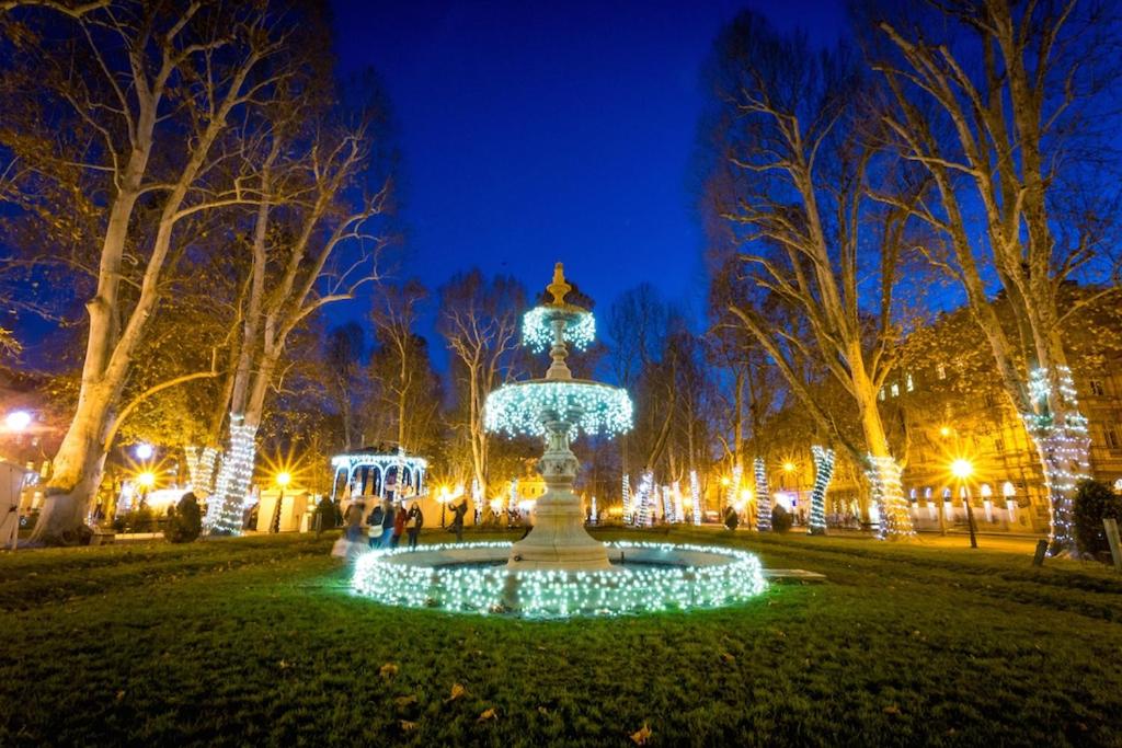 Zagreb center near main square view 4