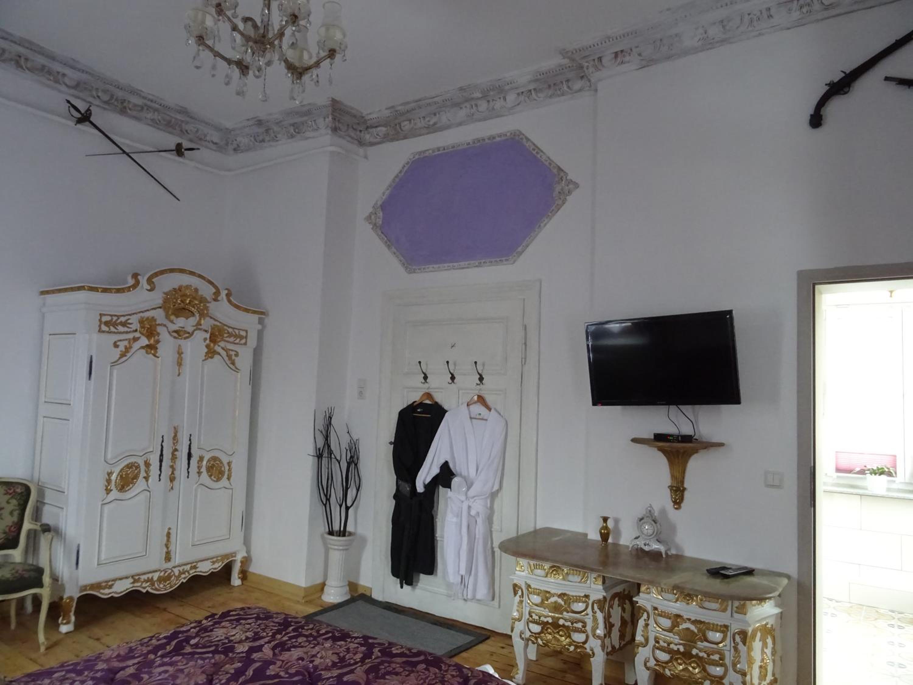 Villa Imperia, Museums-Hotel, Treppensteigen