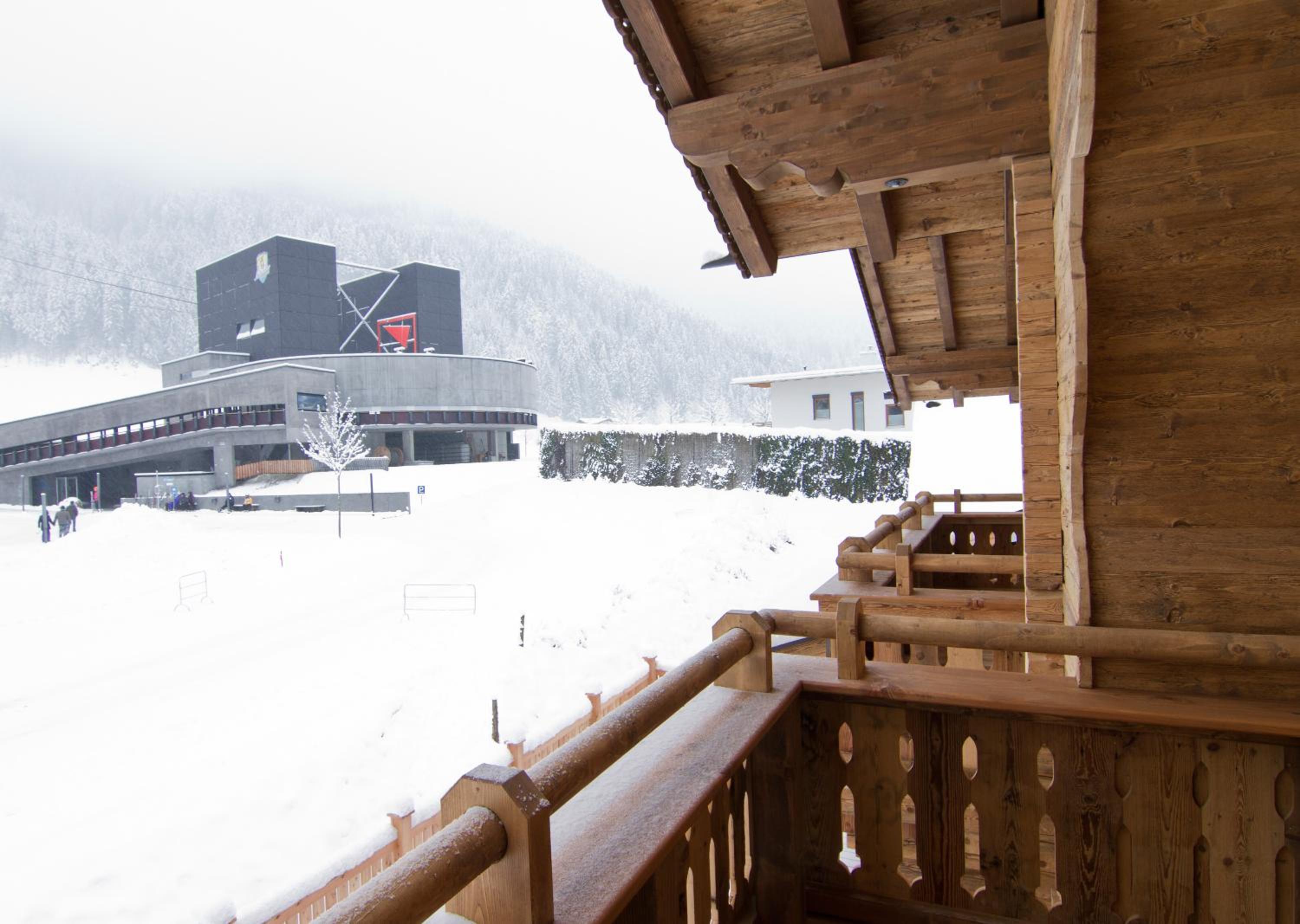 Alpenchalet Brücke