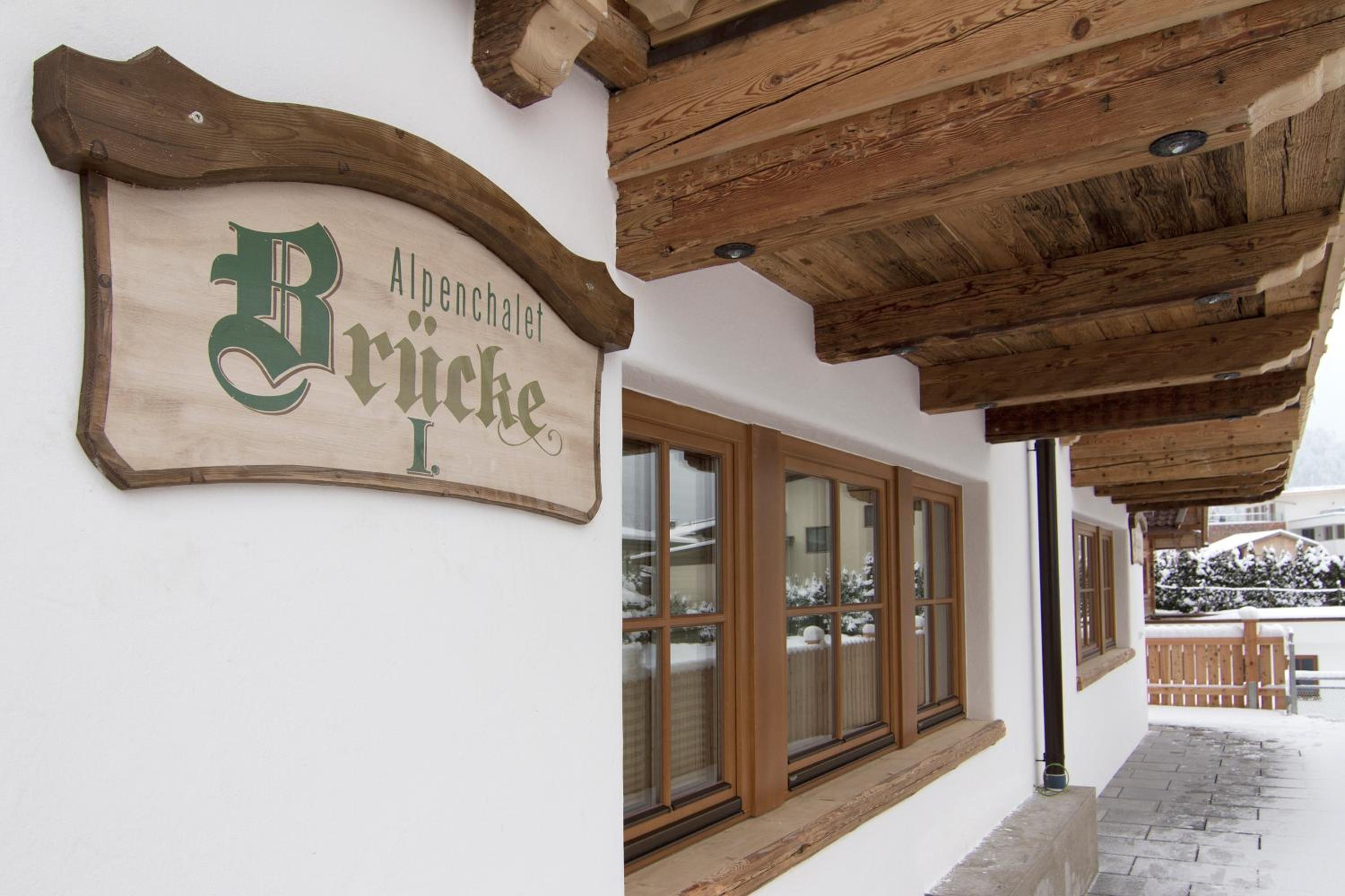 Alpenchalet Brücke