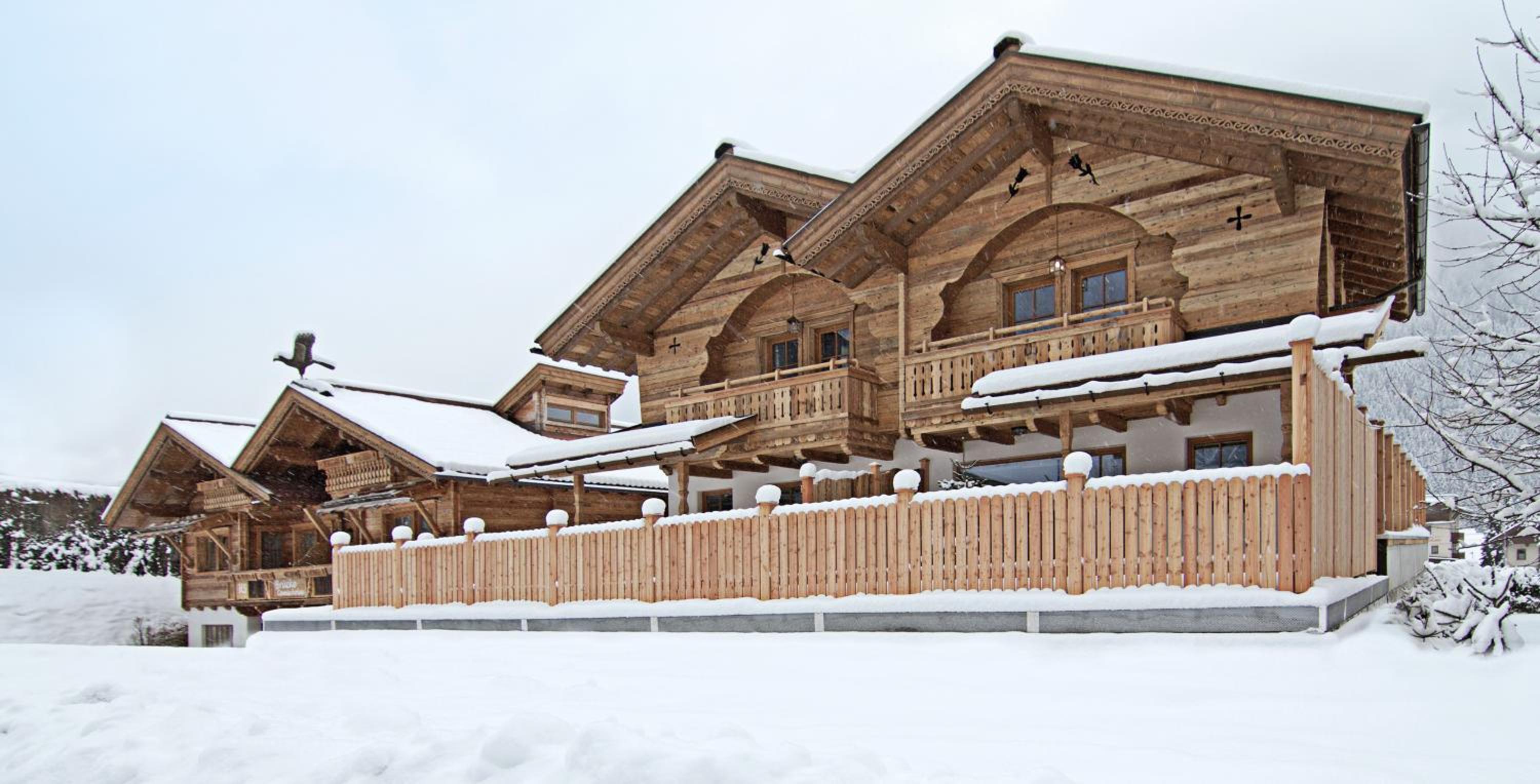 Alpenchalet Brücke