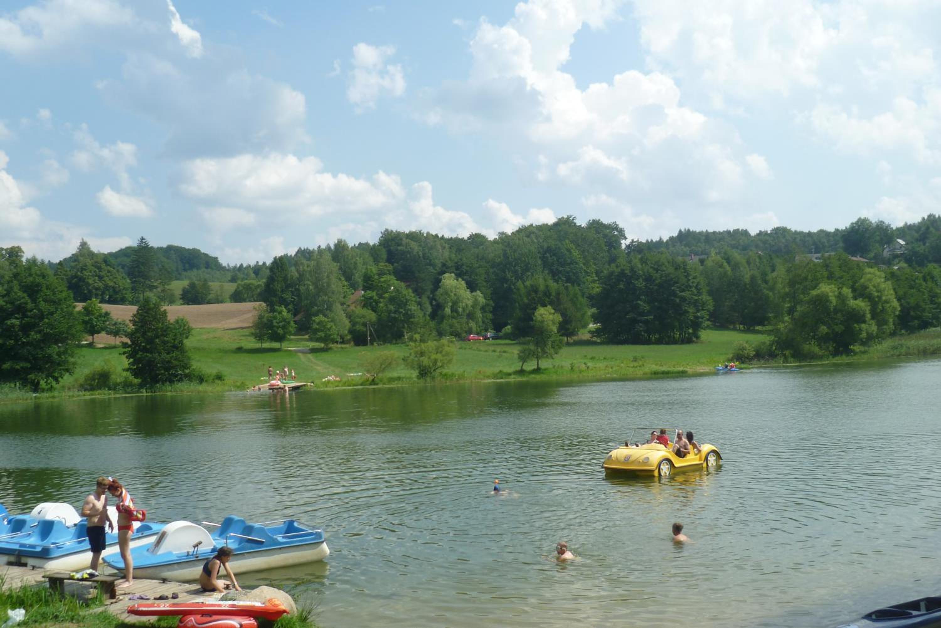 Dom z widokiem na jezioro i domek nad jeziorem view 2