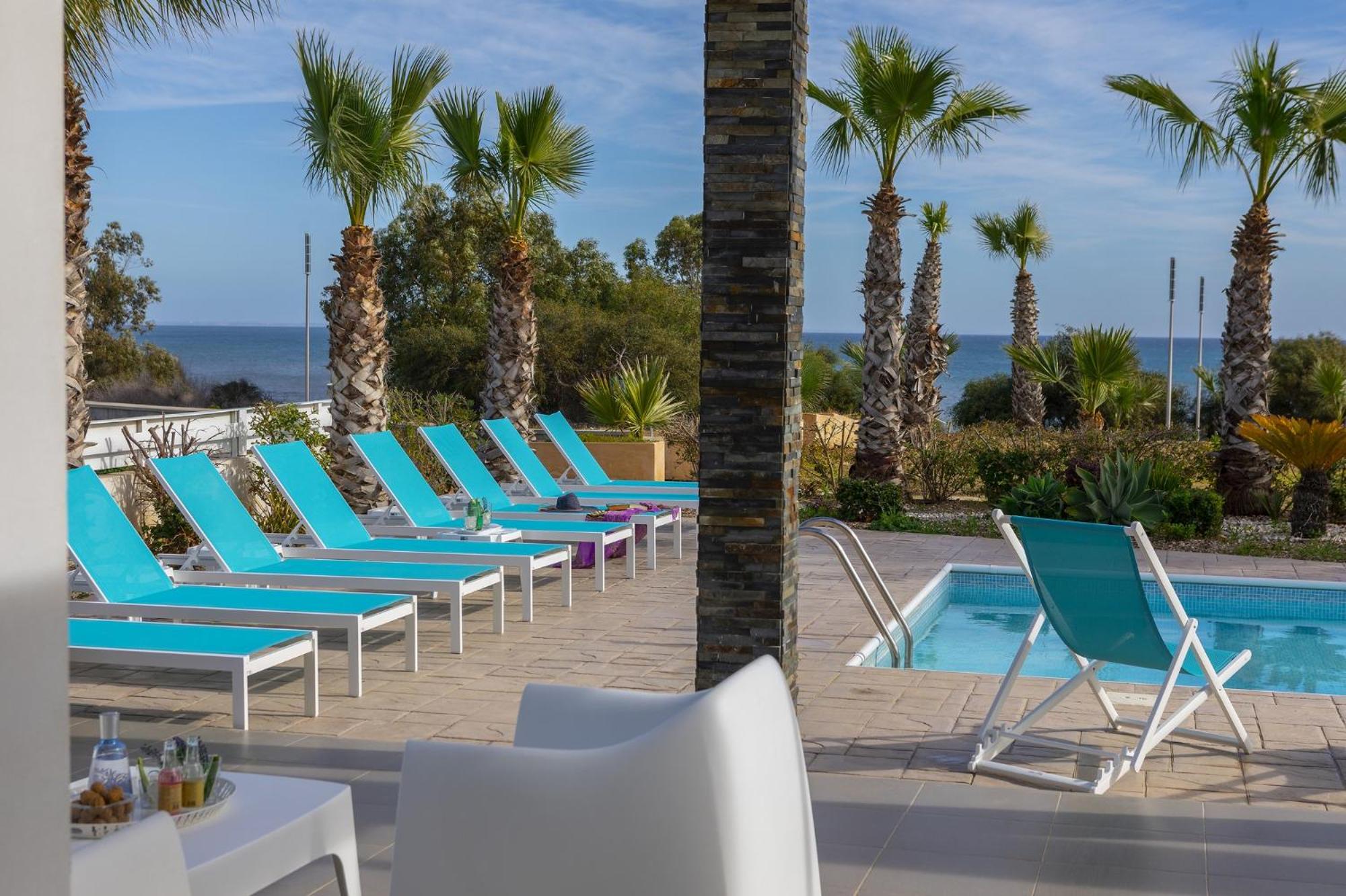 Faros BeachFront Villa view 2
