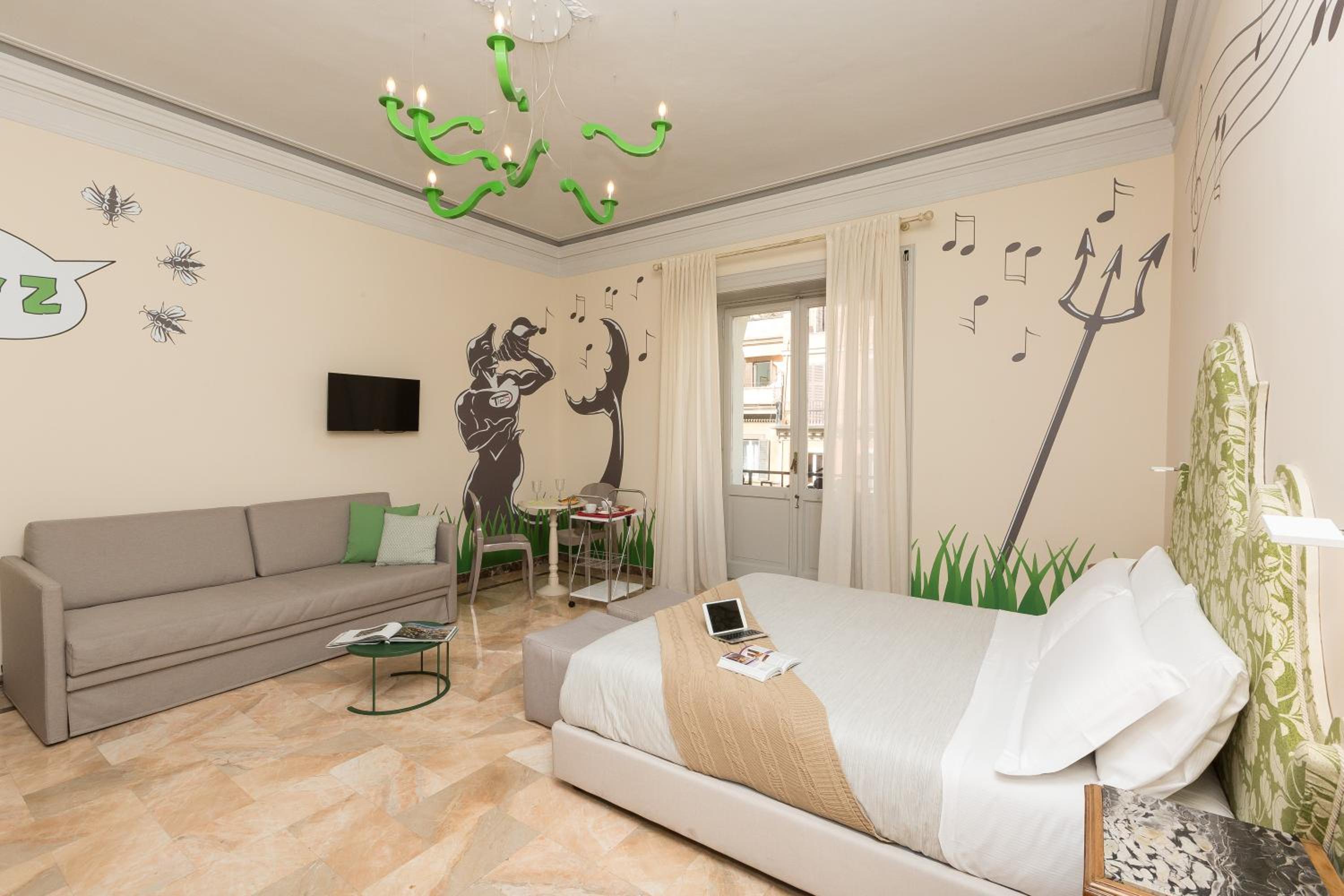 Tritone 125 Suite en Rome — hotel room