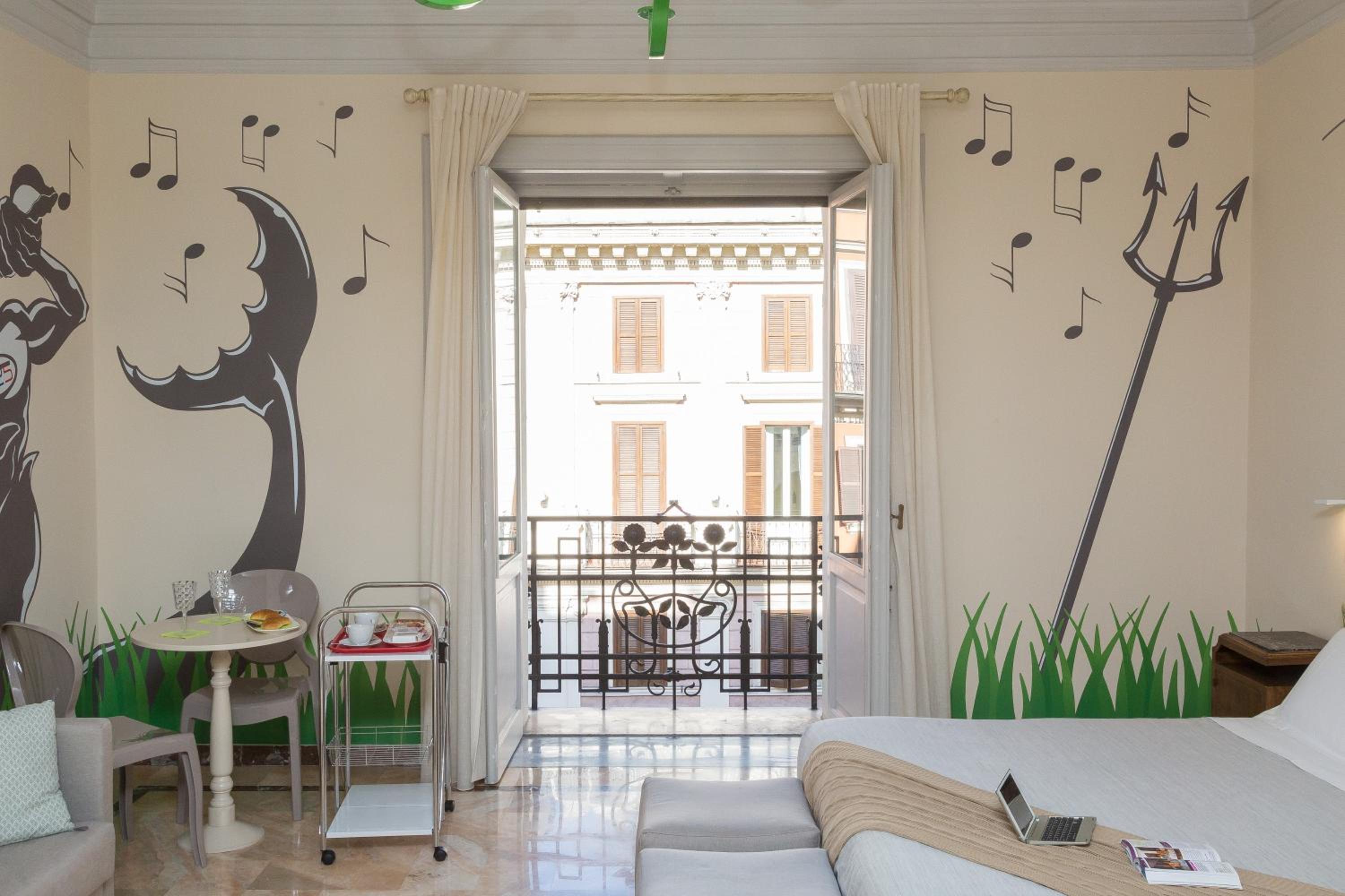 Tritone 125 Suite en Rome — hotel room