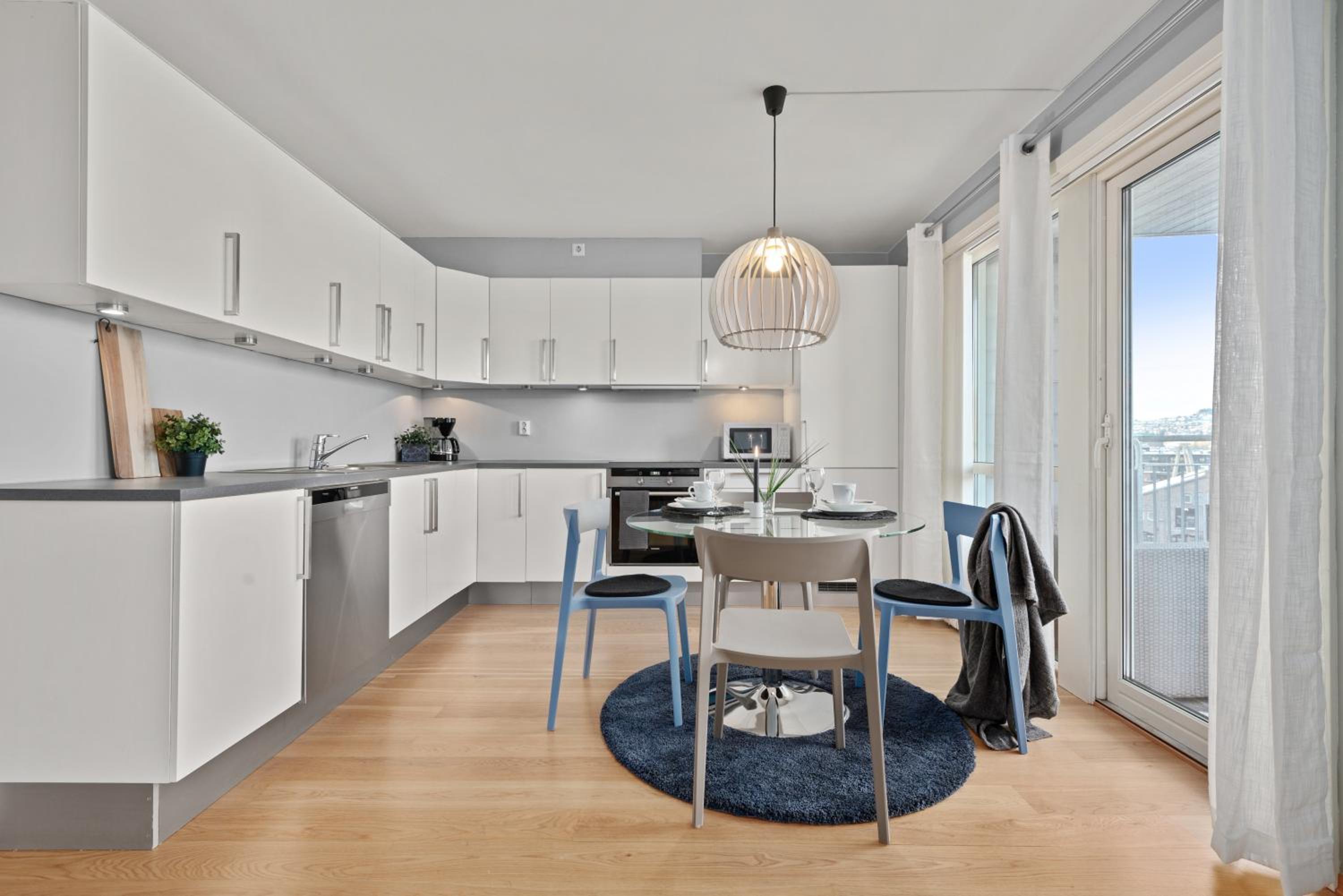 BJØRVIKA APARTMENTS, Solsiden Area, Trondheim city center view 5