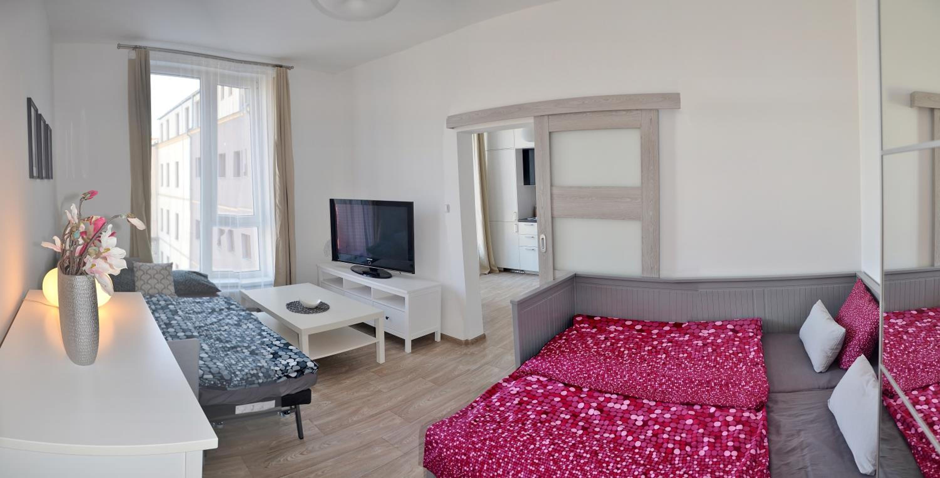 Apartmán 1+1 v centru České Lípy, 2.patro