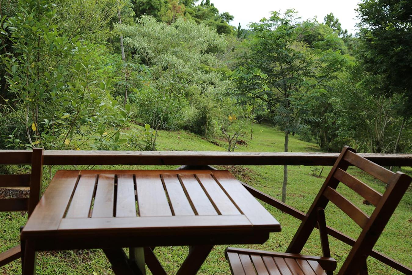 outdoor BBQ area