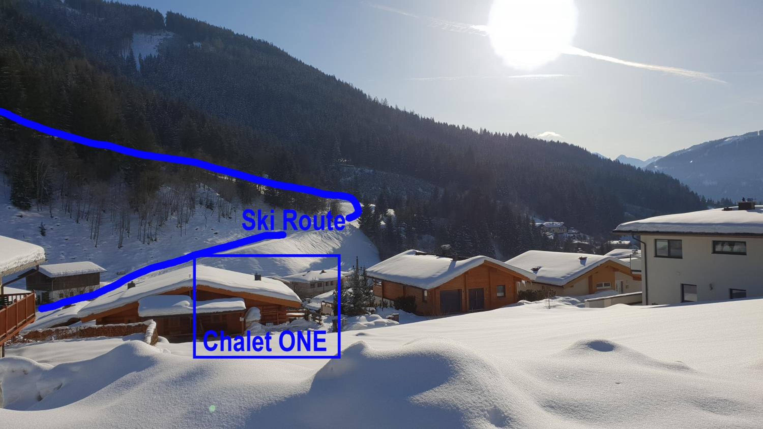 Ski-N-Lake Chalet One view 3