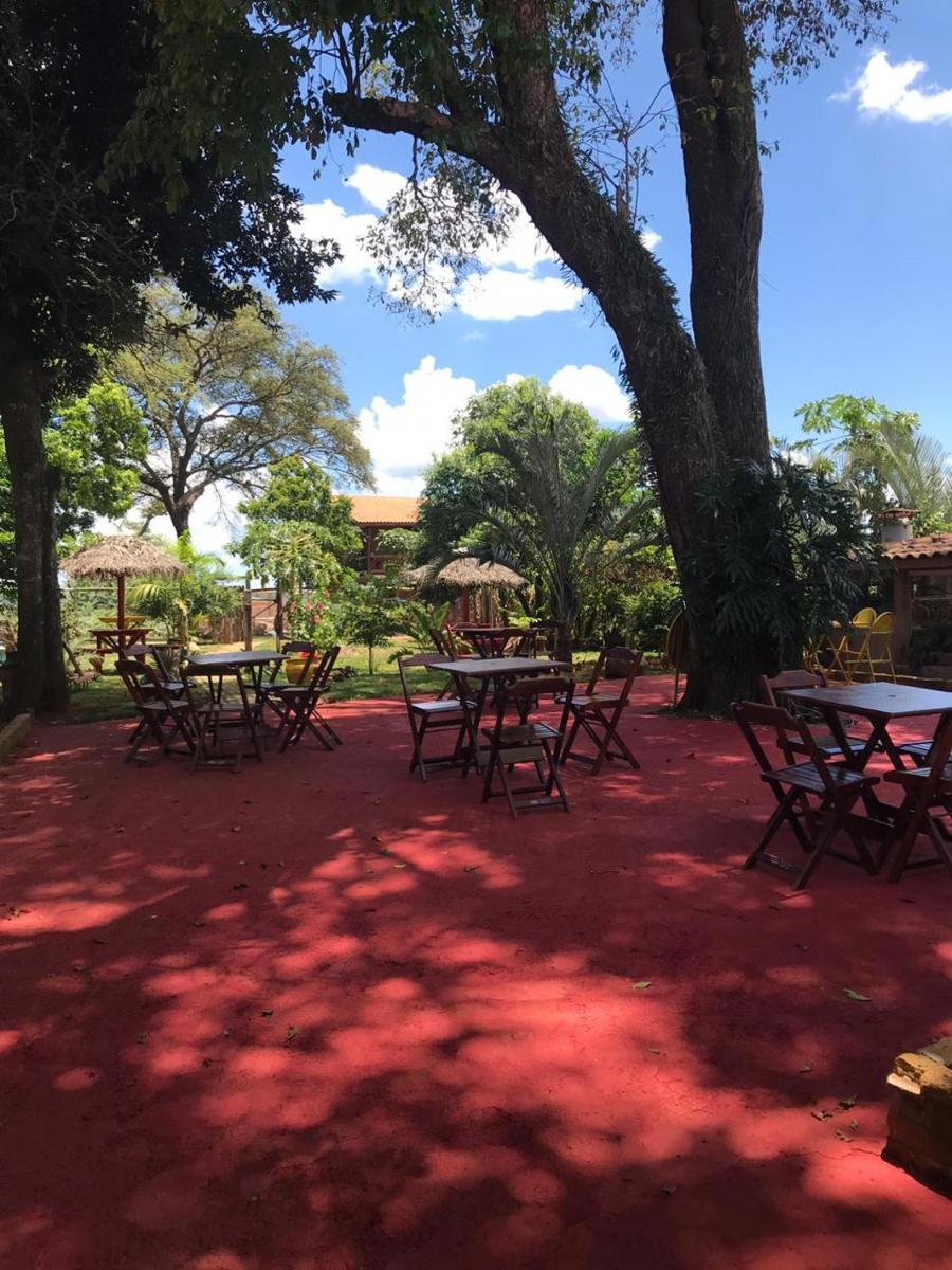 outdoor BBQ area
