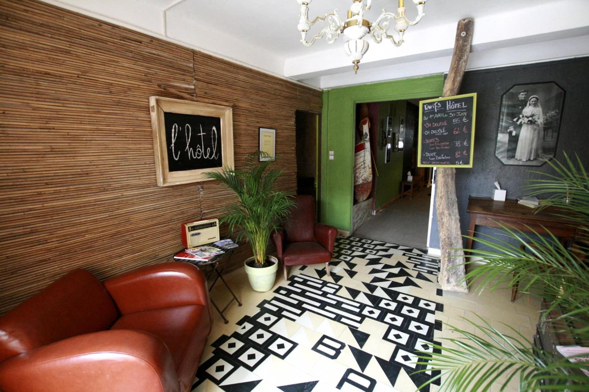 hotel reception