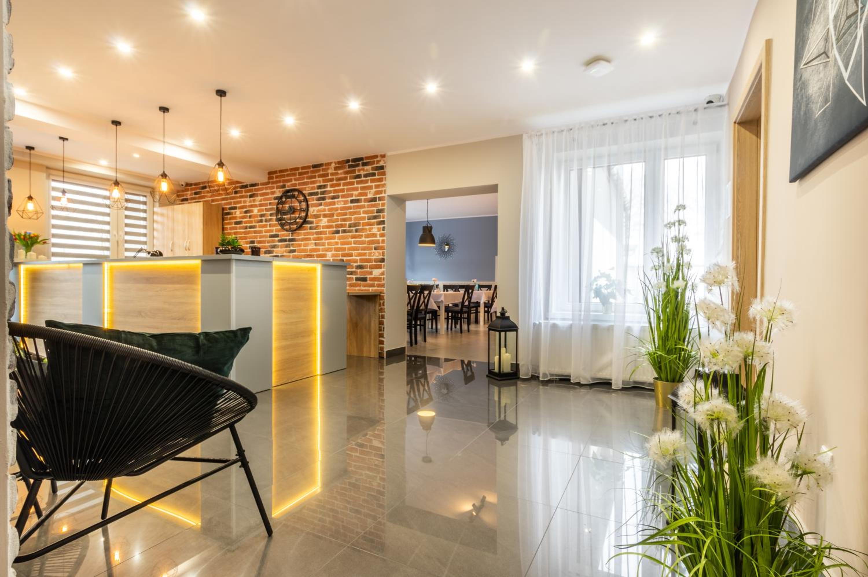 hotel reception