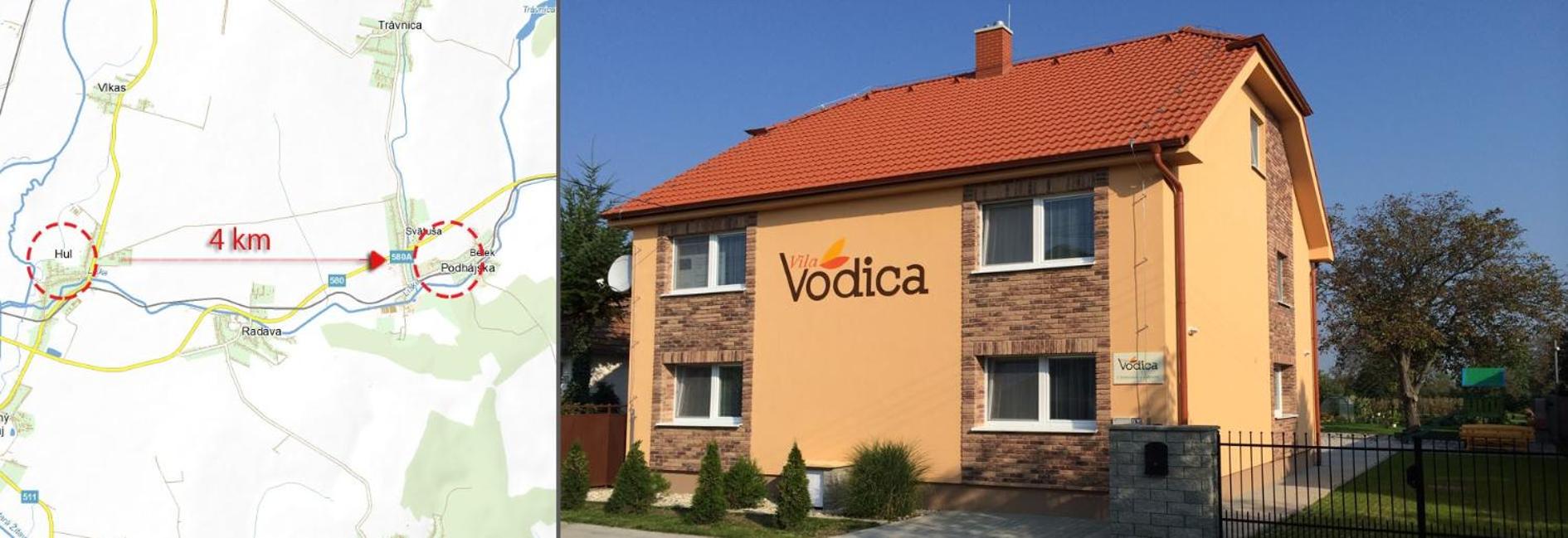 Vila Vodica view 2