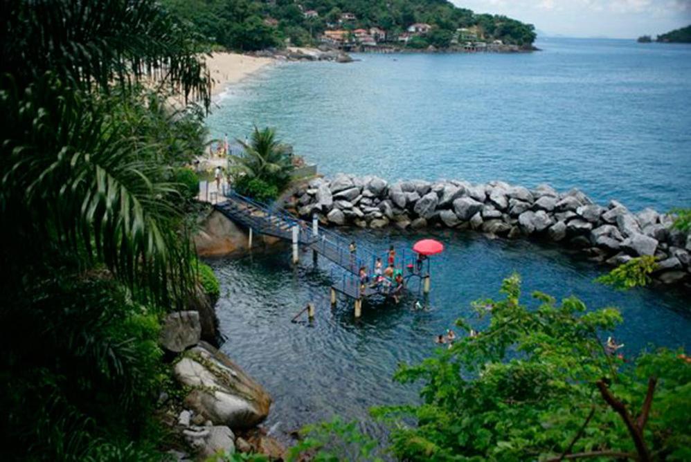 Apartamento no Porto Real Resort com vista para o mar