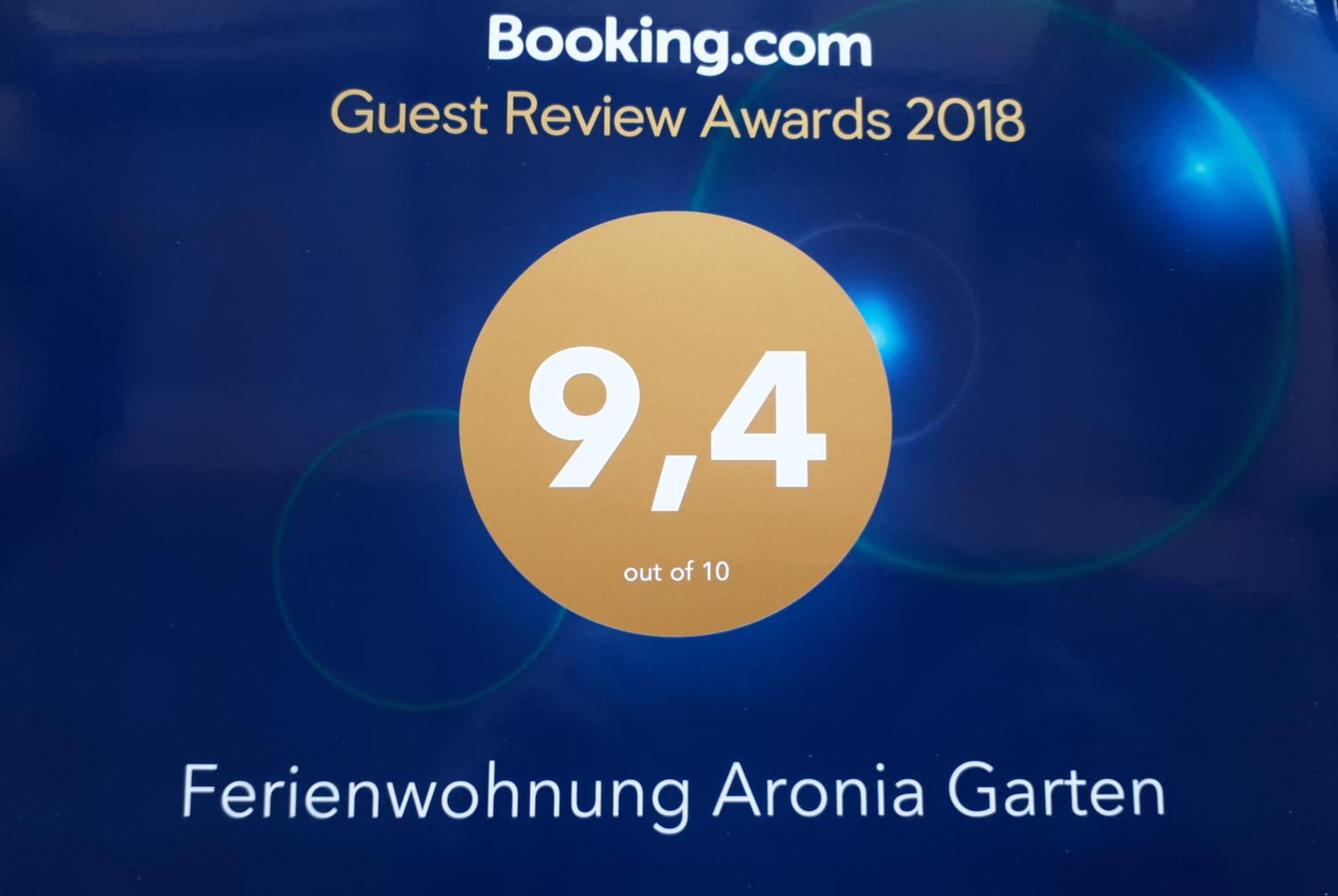 Ferienwohnung Aronia Garten