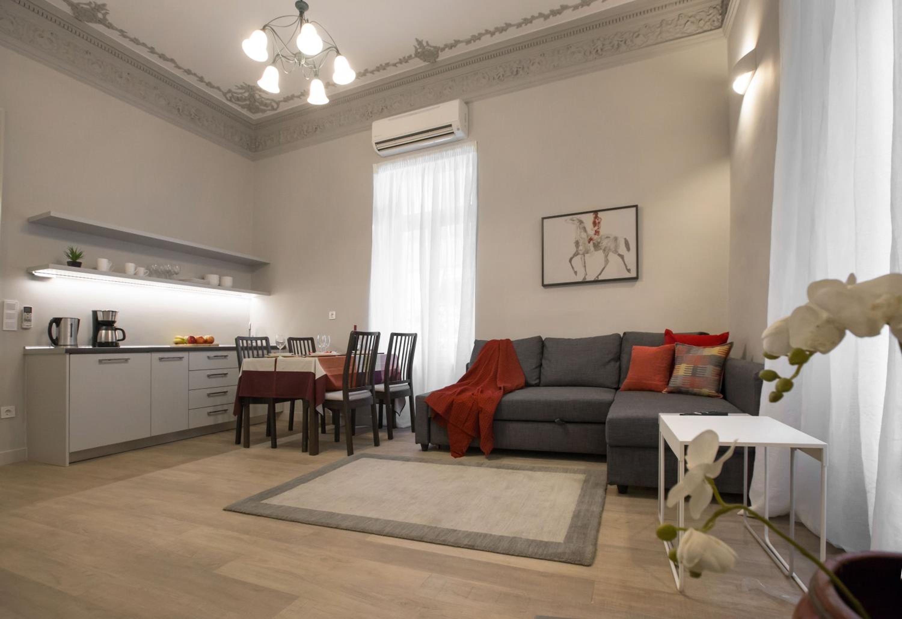 Magnificent neoclassical apt in Syntagma-Plaka