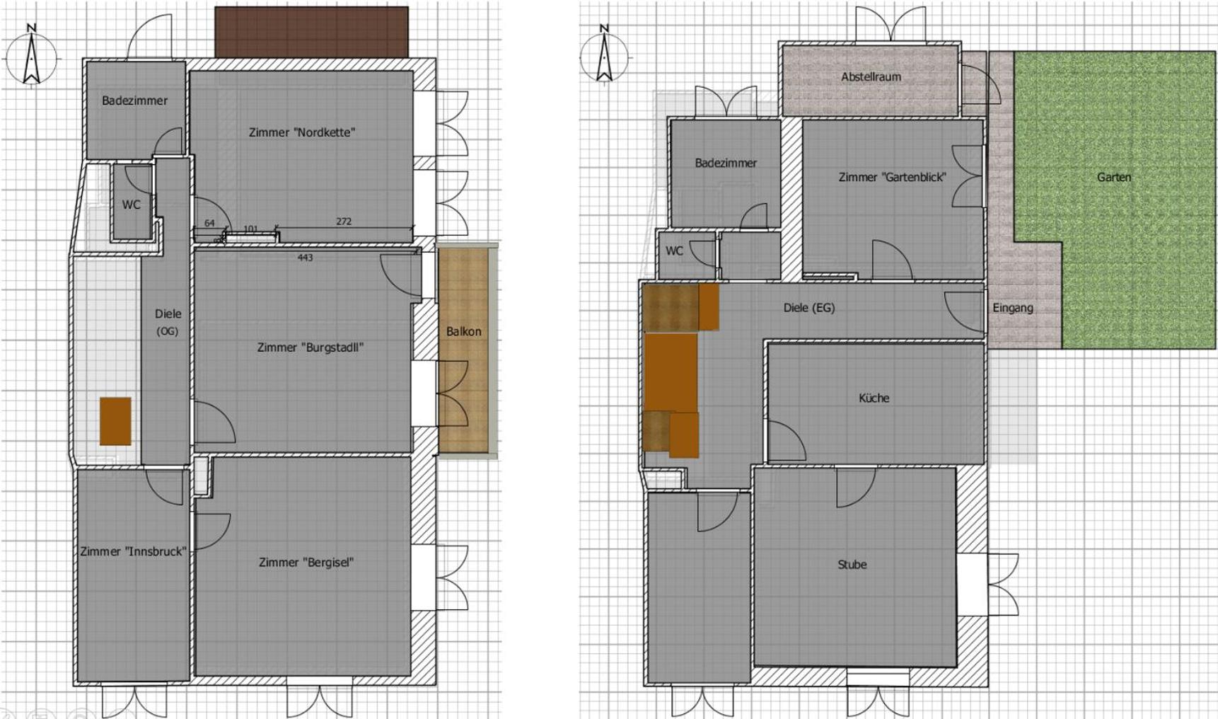 Traditionell-modernes Haus in Hötting