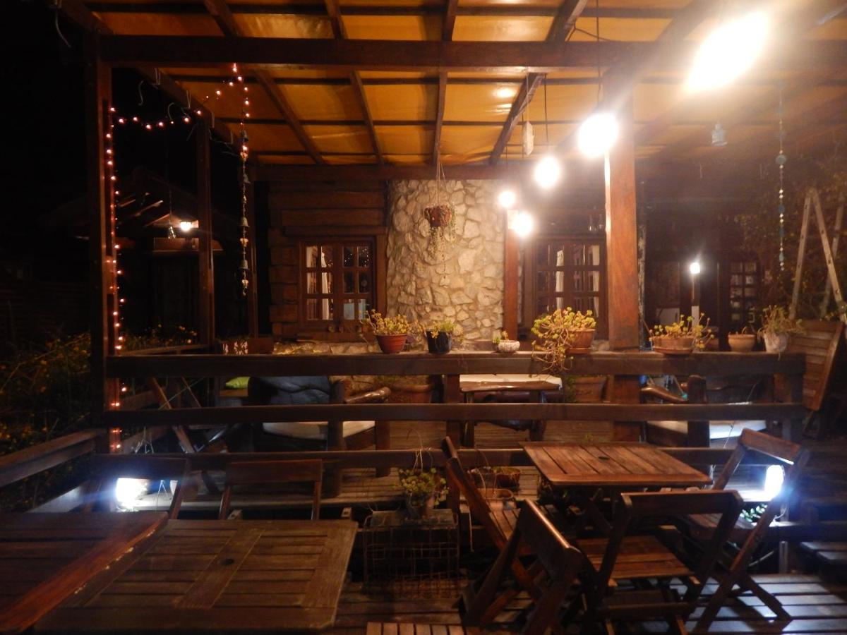 outdoor BBQ area
