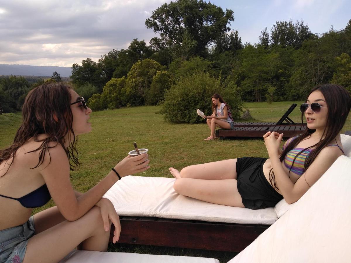 outdoor BBQ area