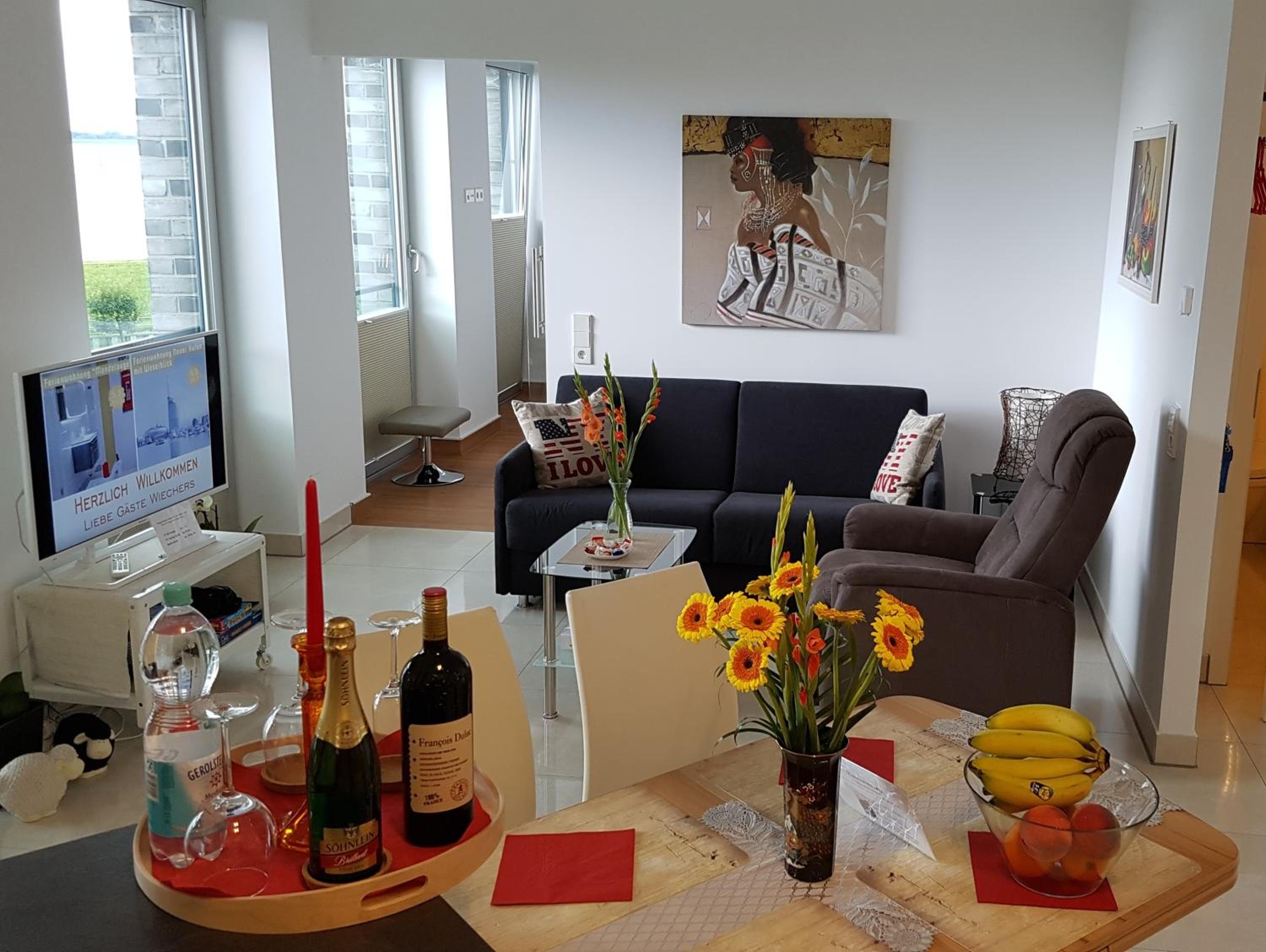 Ferienwohnung Mandelauge - Luxus trifft Eleganz mit Meerblick
