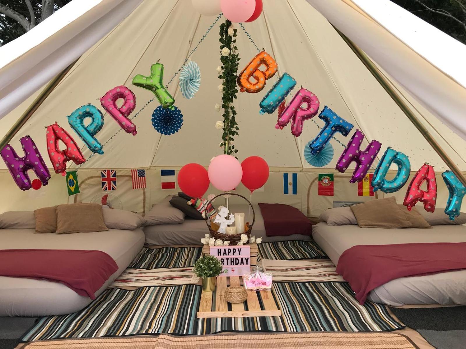 Glamping Kaki - Large Bell Tent