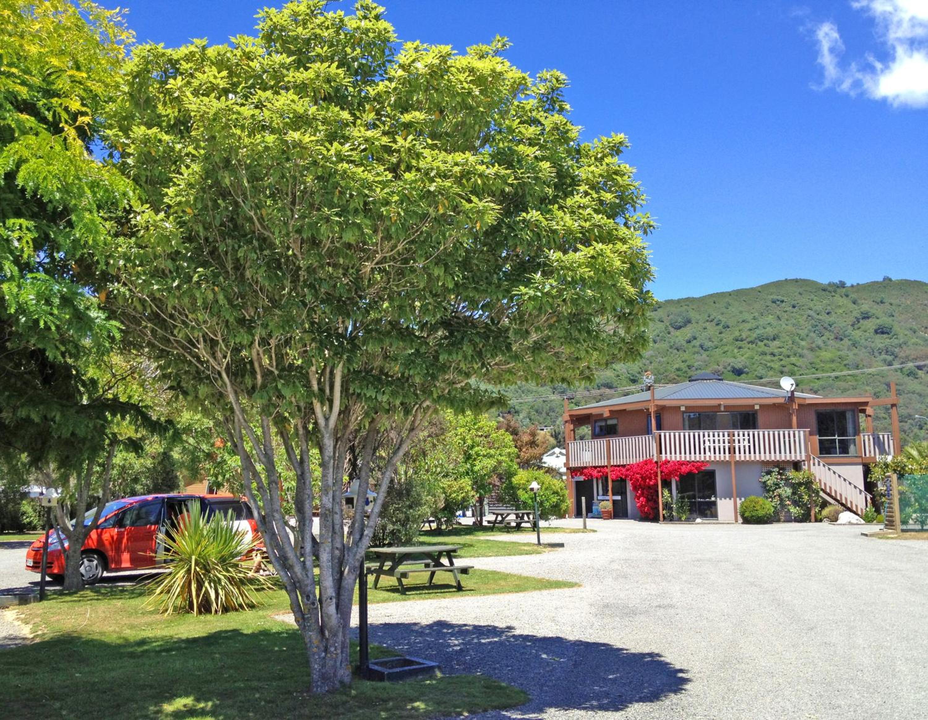 Picton Campervan Park view 2