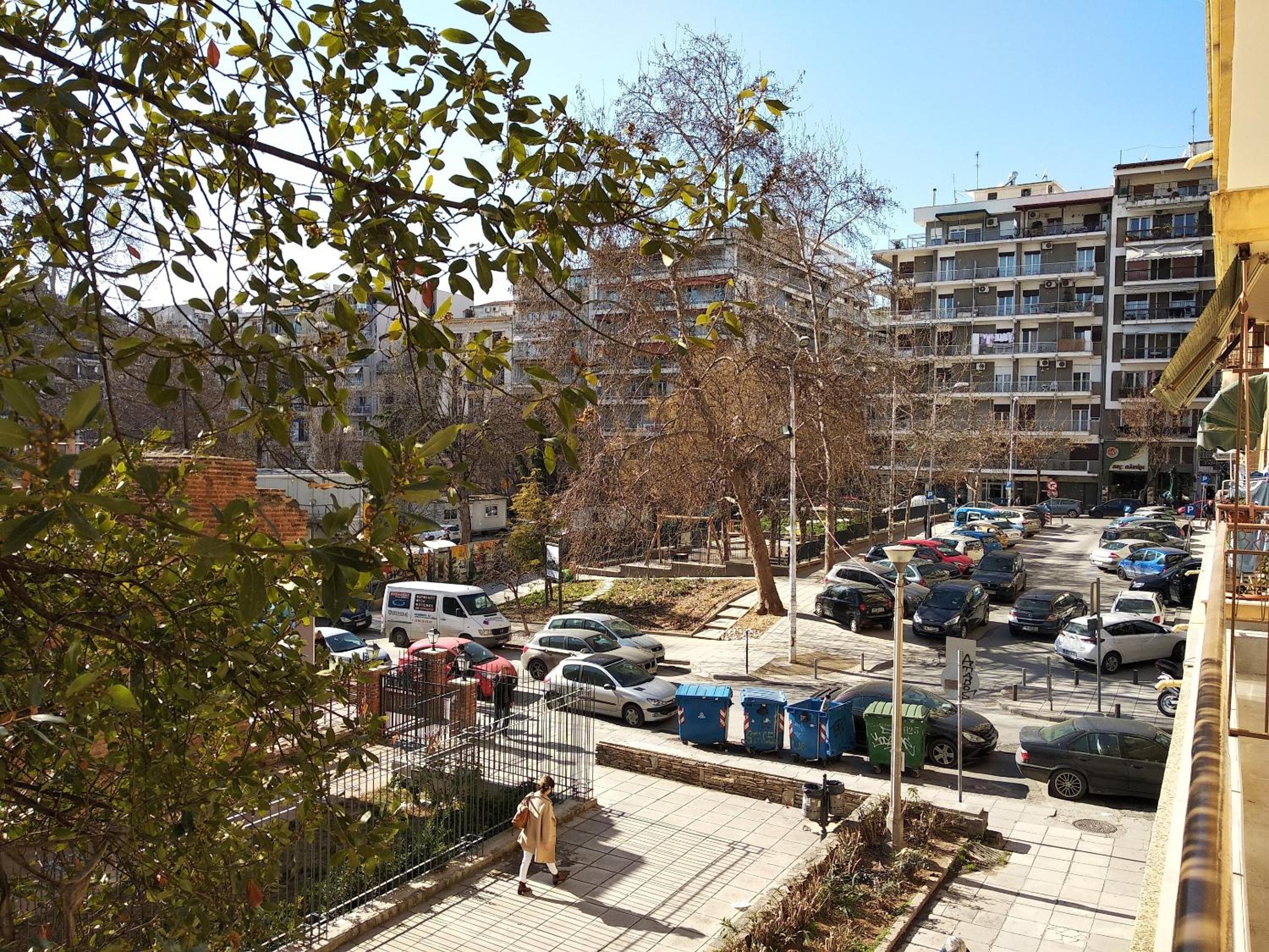Thessaloniki Historic City Centre-Metro station view 5