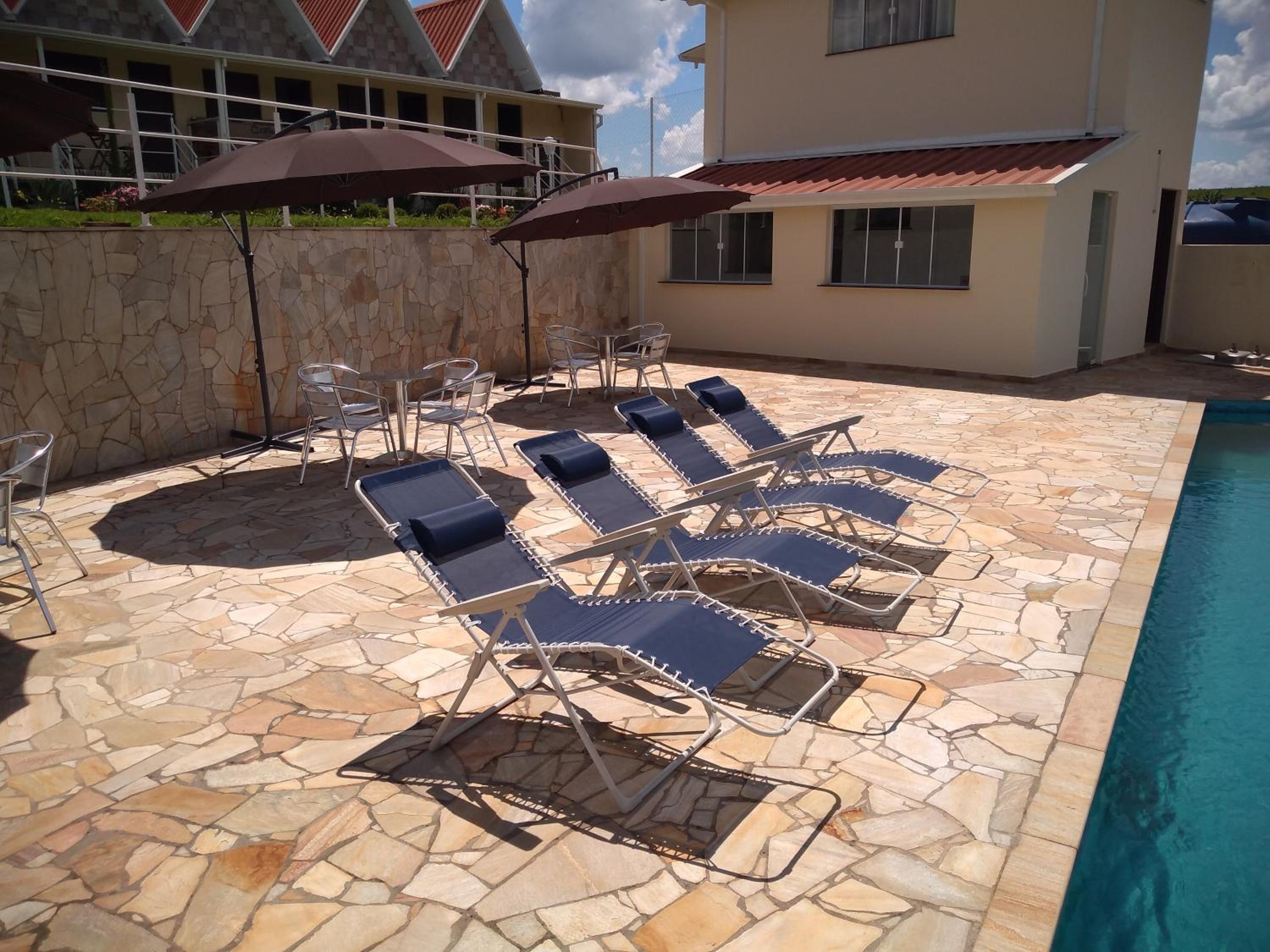 outdoor BBQ area