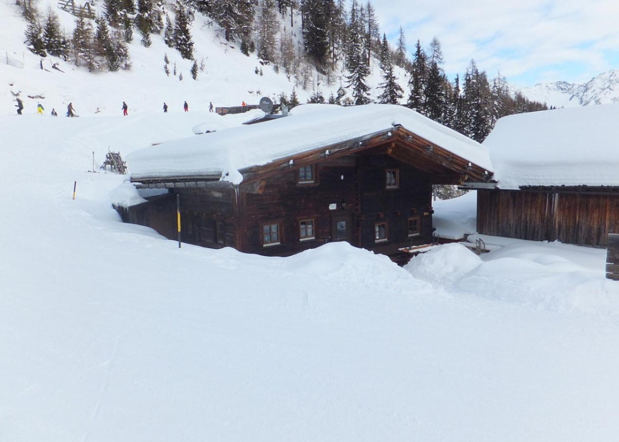 Hüttenzeit almhütte sölden
