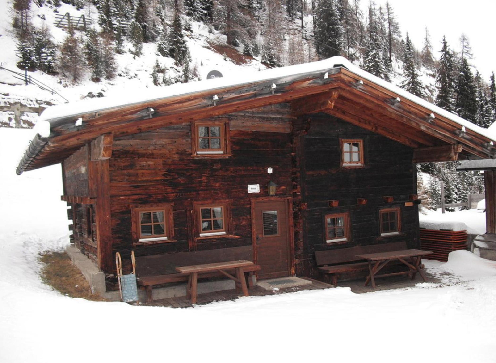 Hüttenzeit almhütte sölden