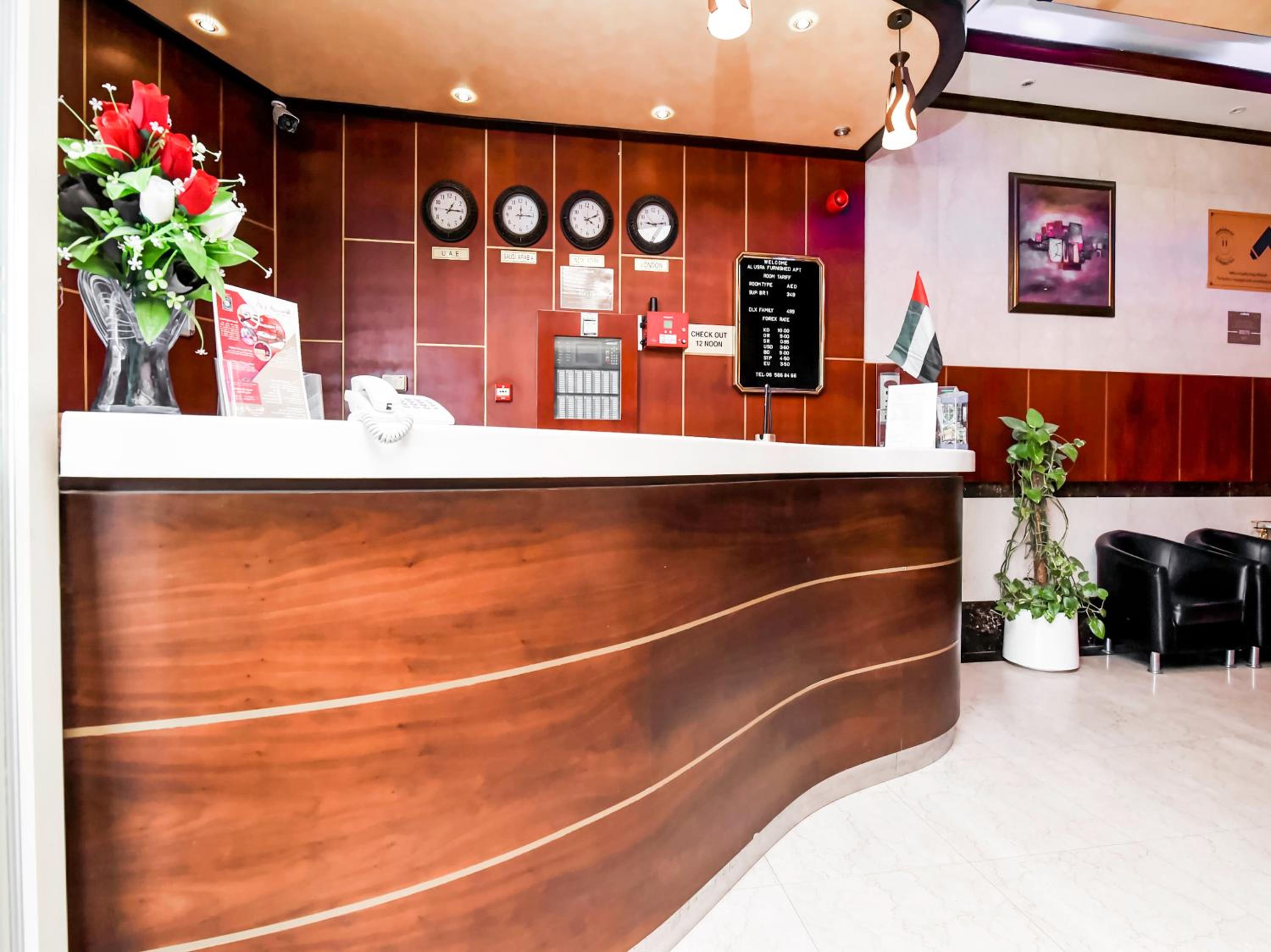 hotel reception