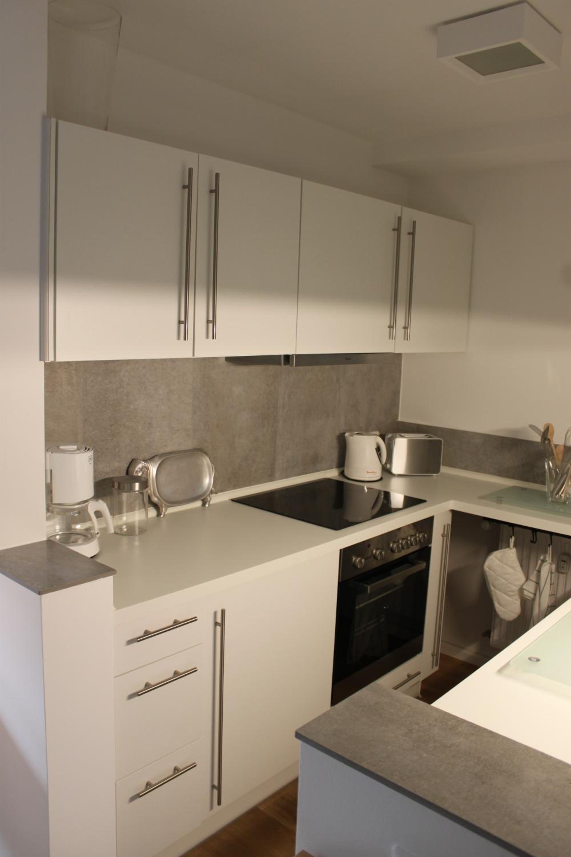Schönes Appartement mit Gartenblick