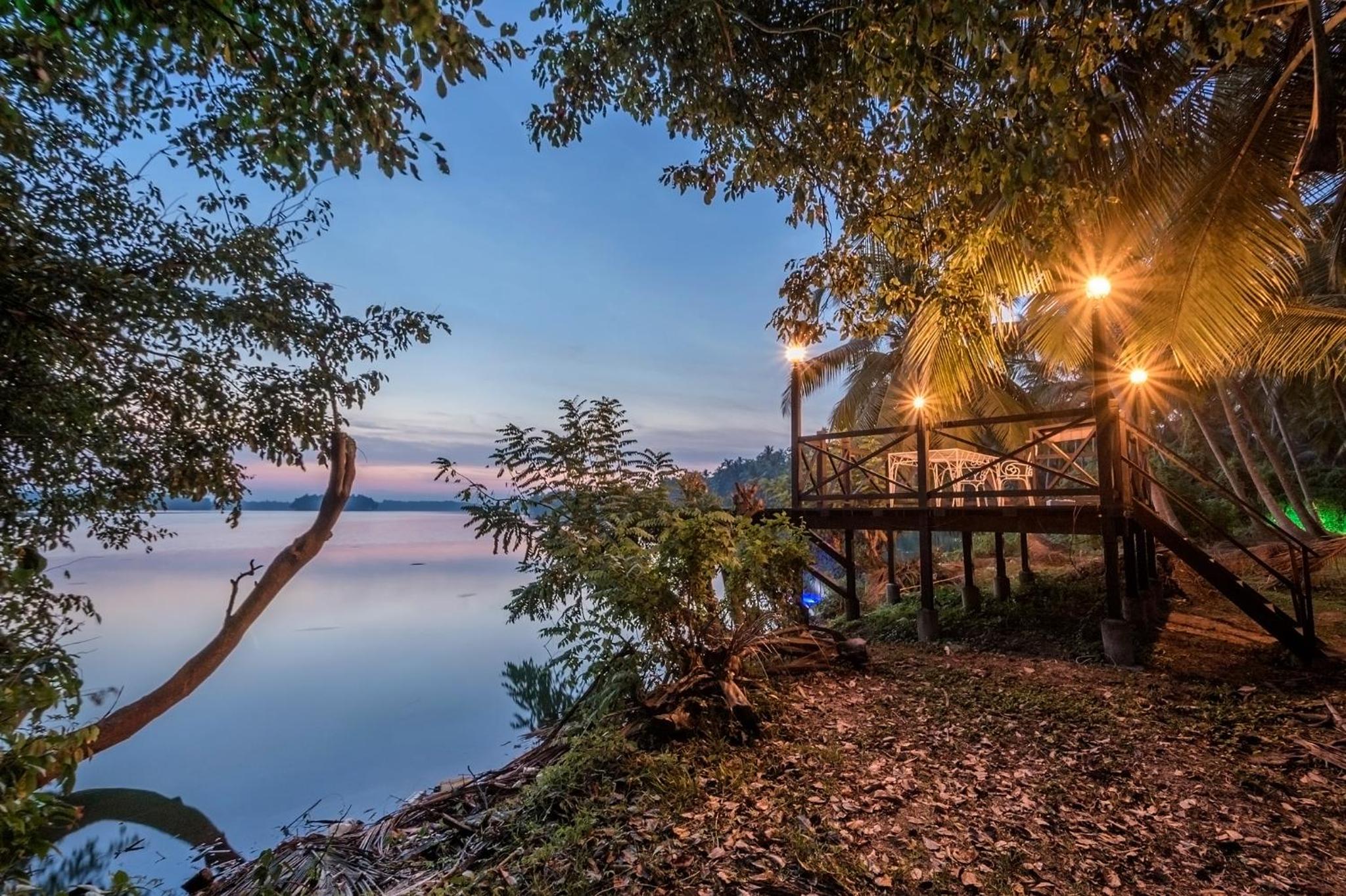 SaffronStays Suvarna Sangam riverfront villa with boat rides, candlelight dinners & backwater views in Udupi view 4