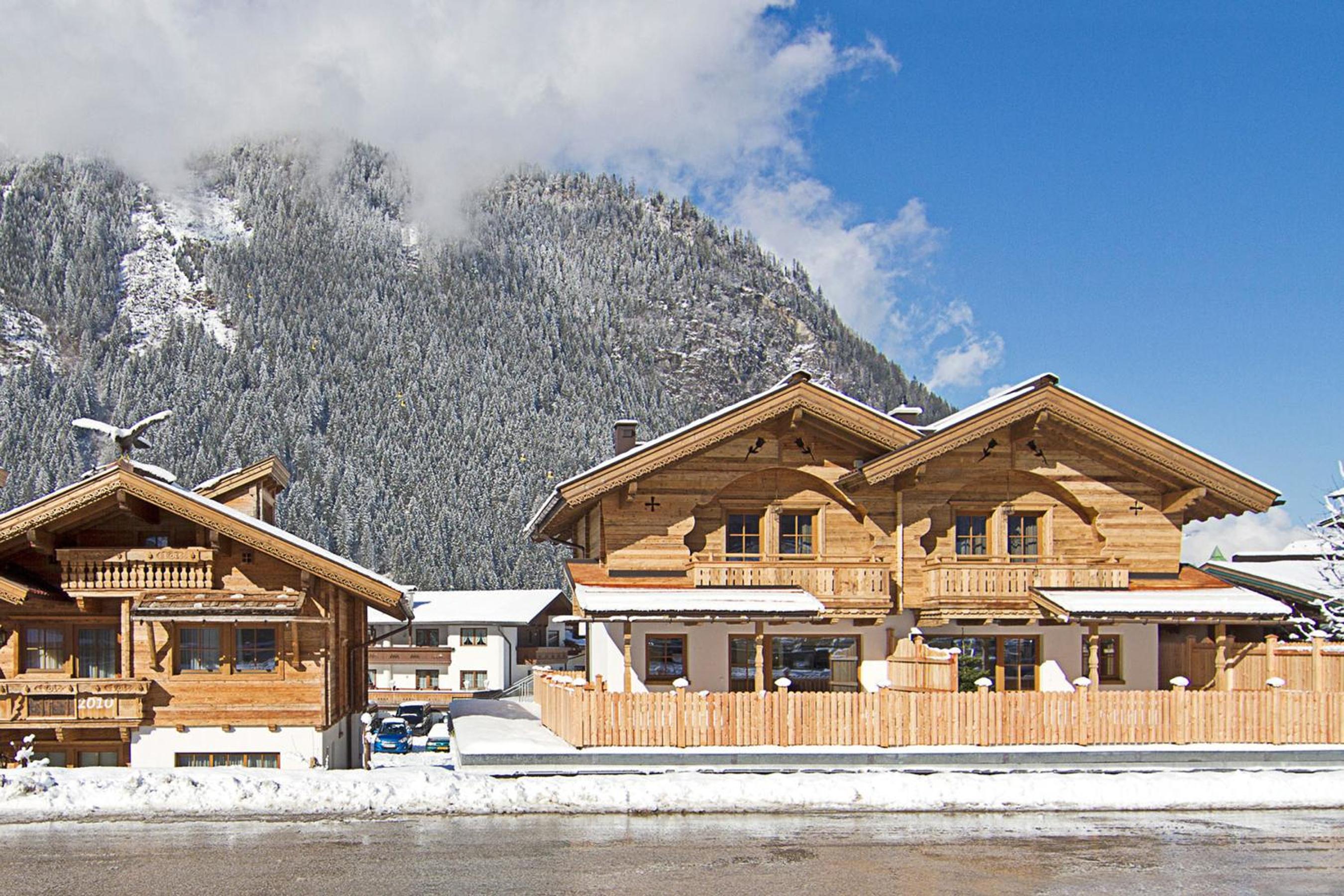 Alpenchalet Brücke