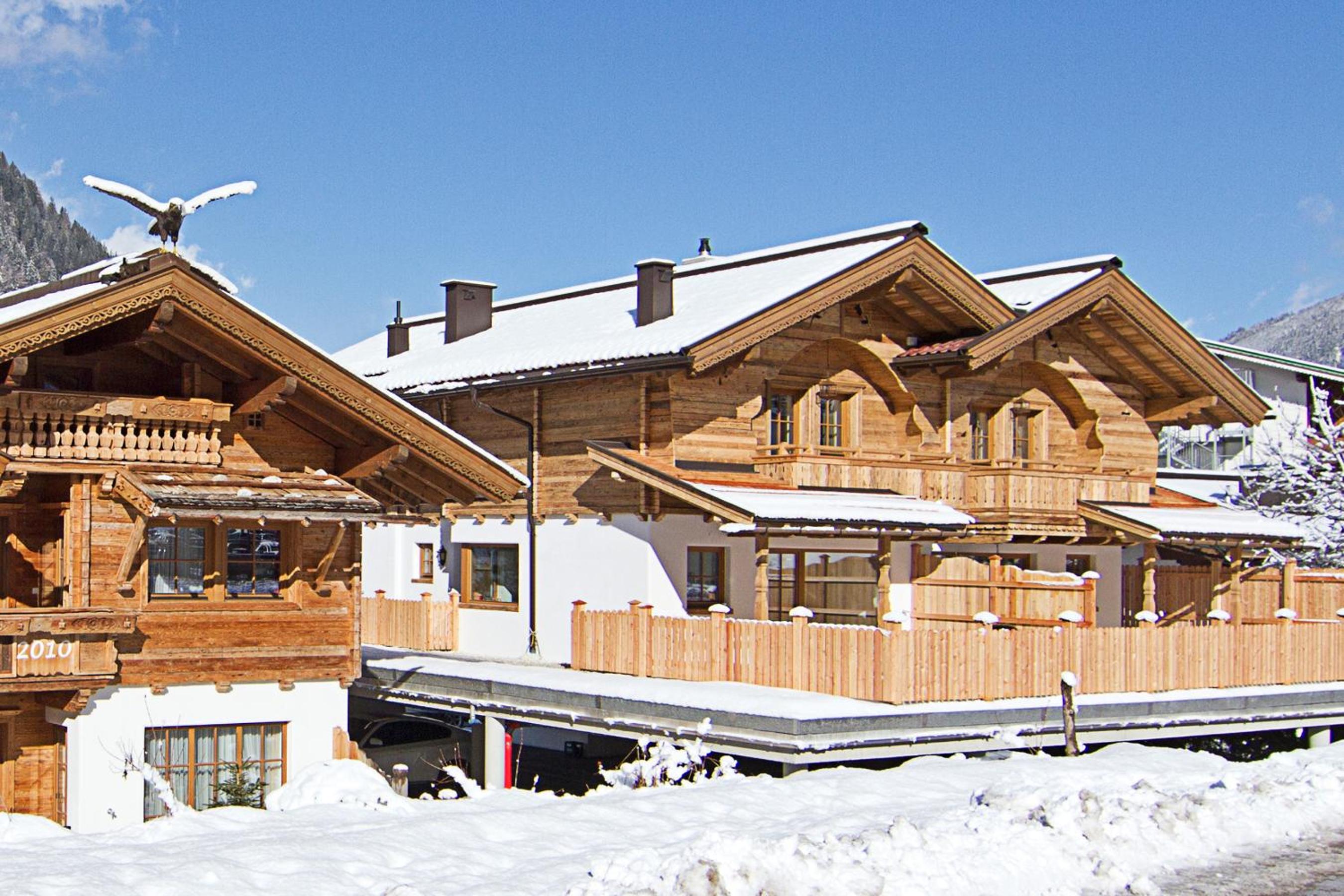 Alpenchalet Brücke