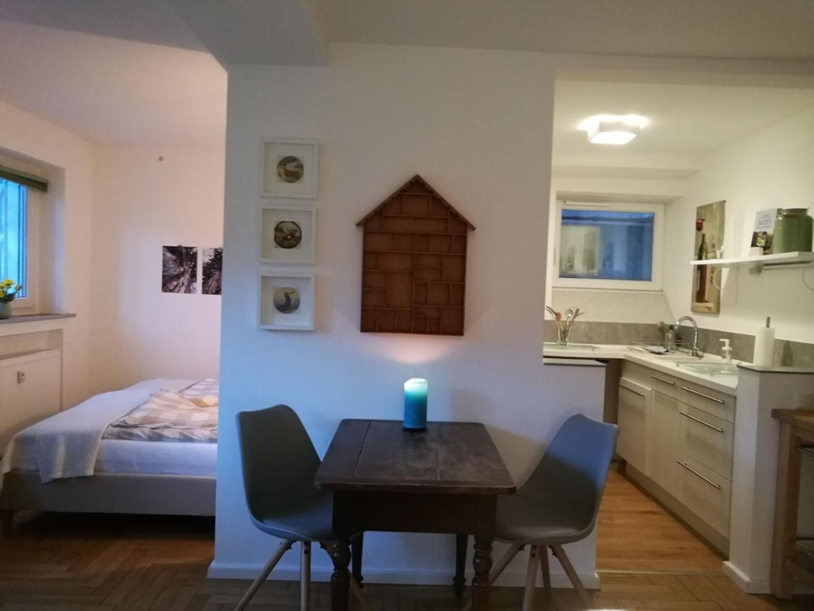 Schönes Appartement mit Gartenblick