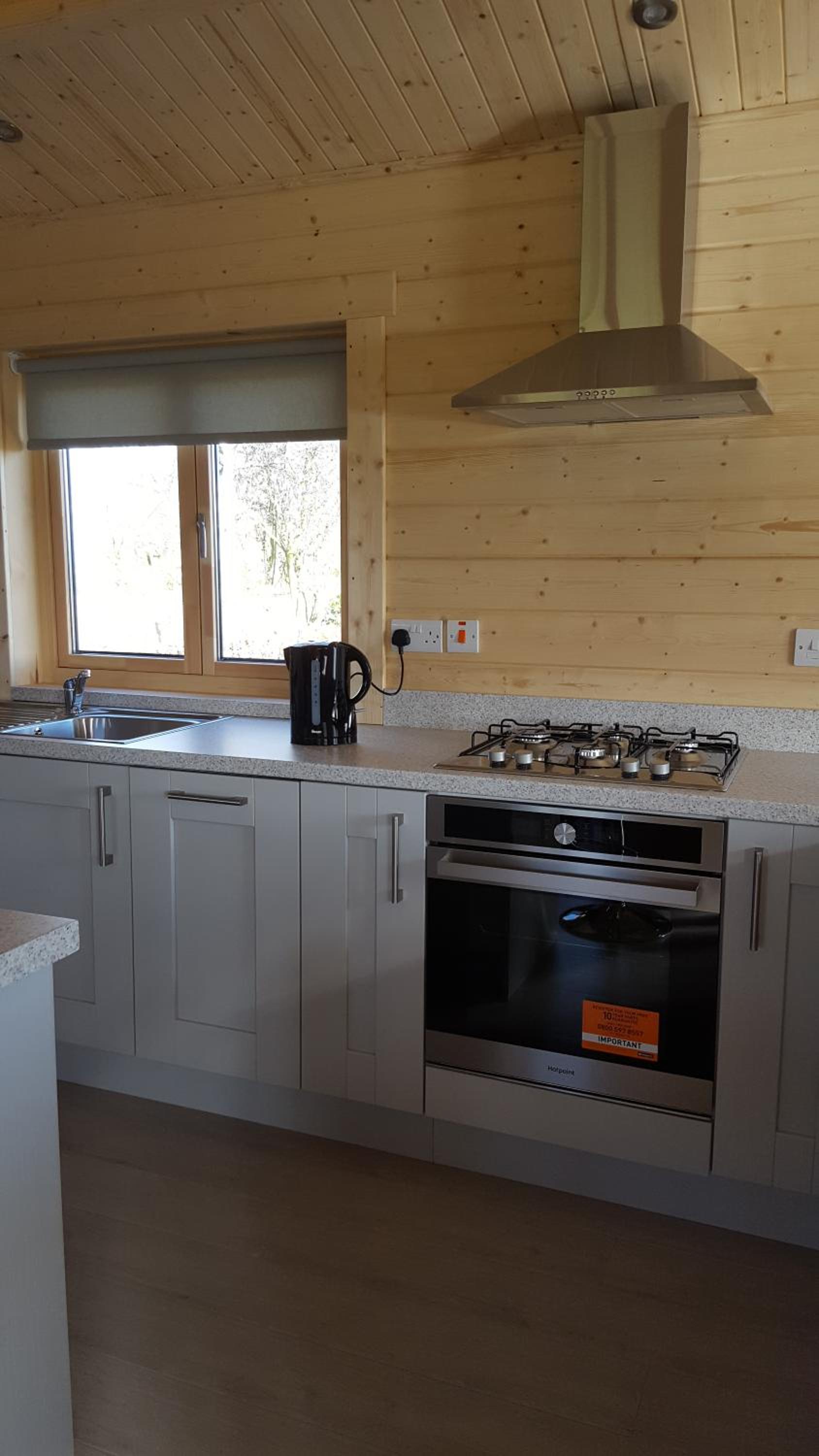 Ruth's Retreat Shropshire Countryside Lodge with private hot tub & great views view 3