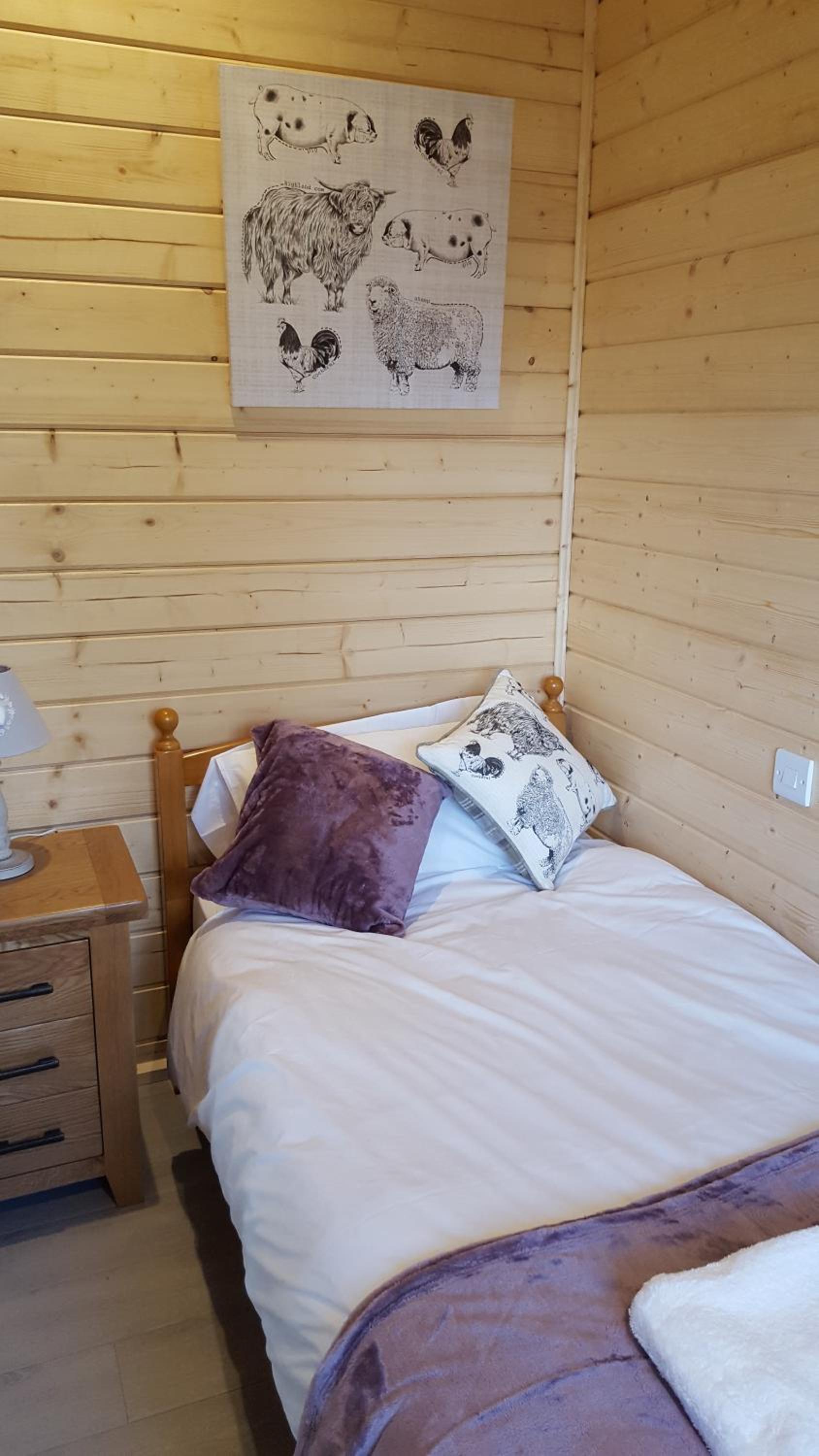 Ruth's Retreat Shropshire Countryside Lodge with private hot tub & great views view 4