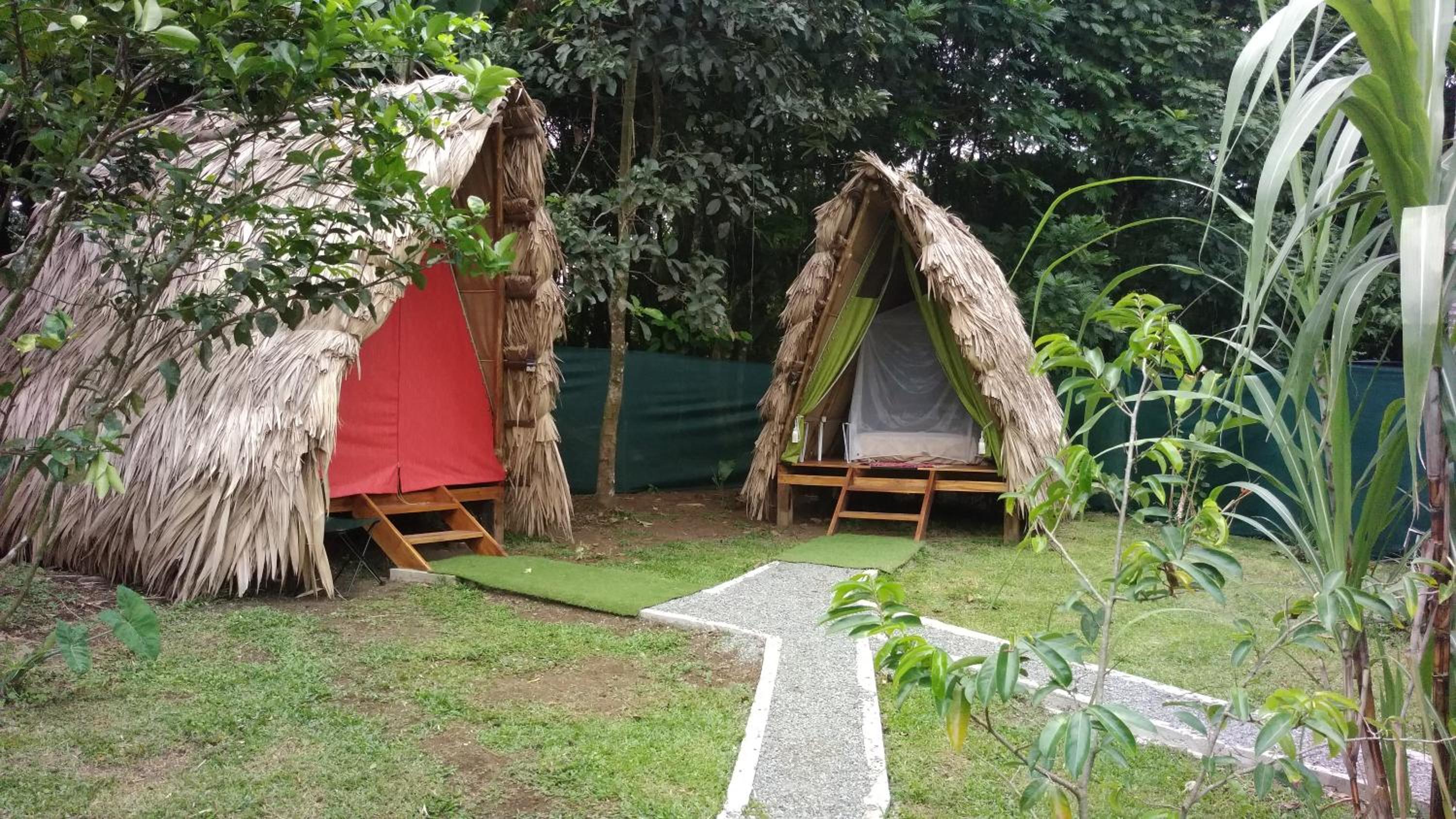 Centro Ananda, Cabina, Bambuszelt