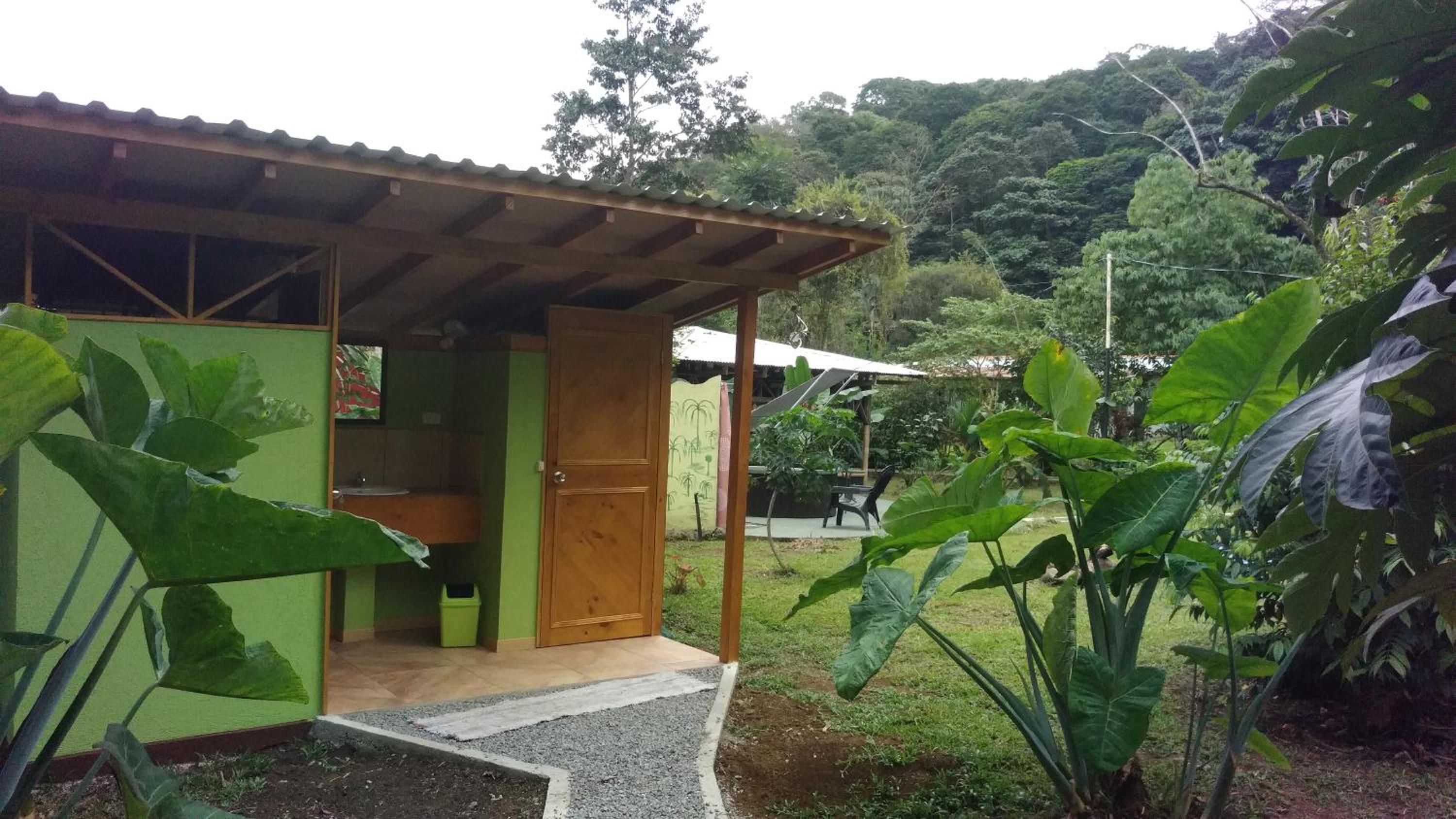 Centro Ananda, Cabina, Bambuszelt