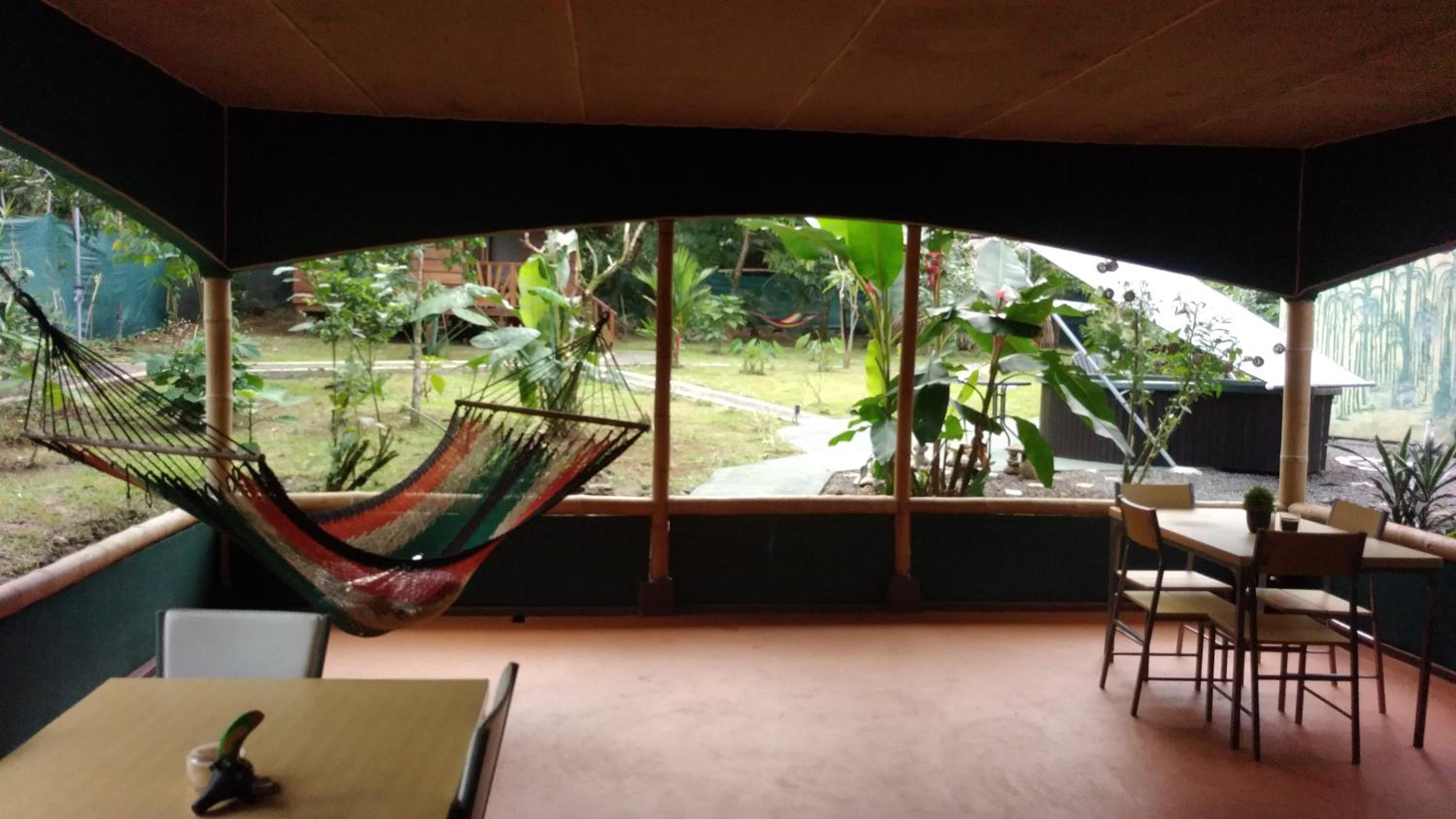 Centro Ananda, Cabina, Bambuszelt