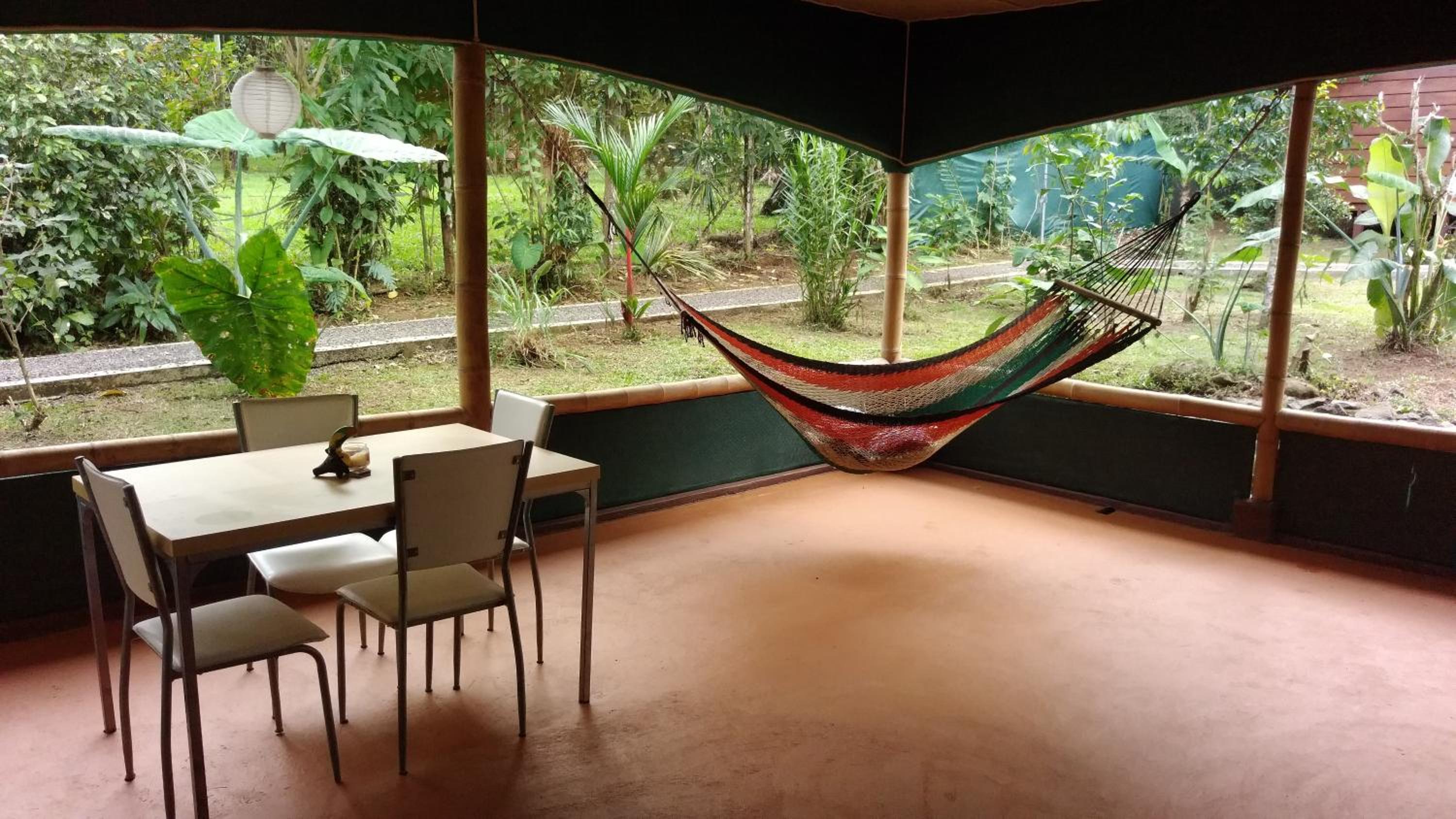 Centro Ananda, Cabina, Bambuszelt