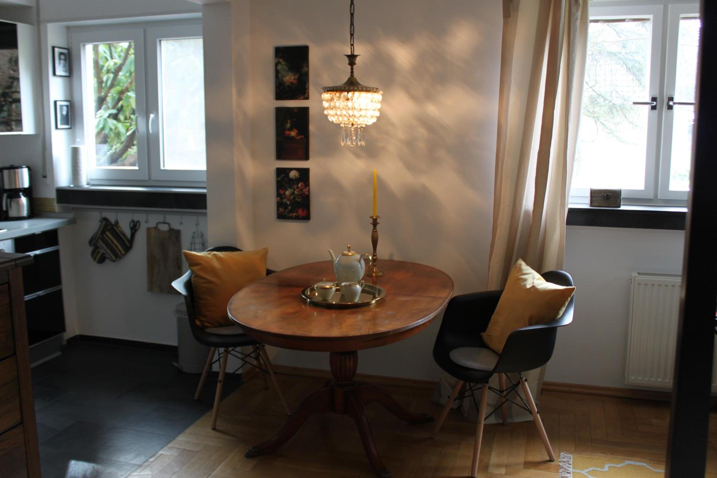 Schönes Appartement mit Gartenblick
