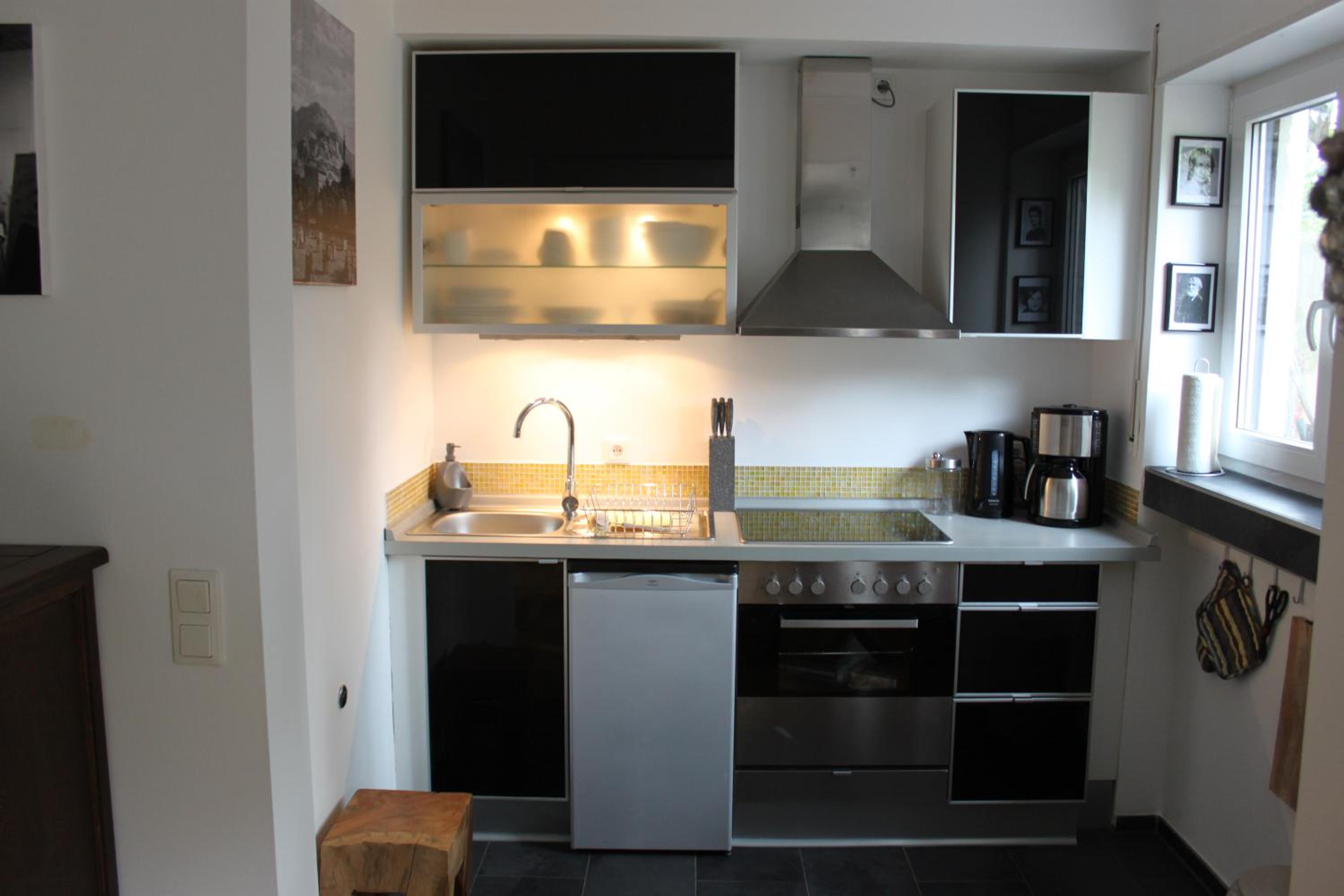 Schönes Appartement mit Gartenblick