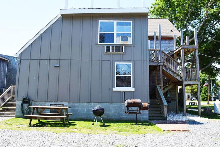outdoor BBQ area