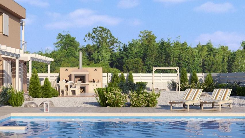 Villa BELLA - beautiful and modern house with pool, souna, jacuzzi & playground, Ližnjan - Istra view 4
