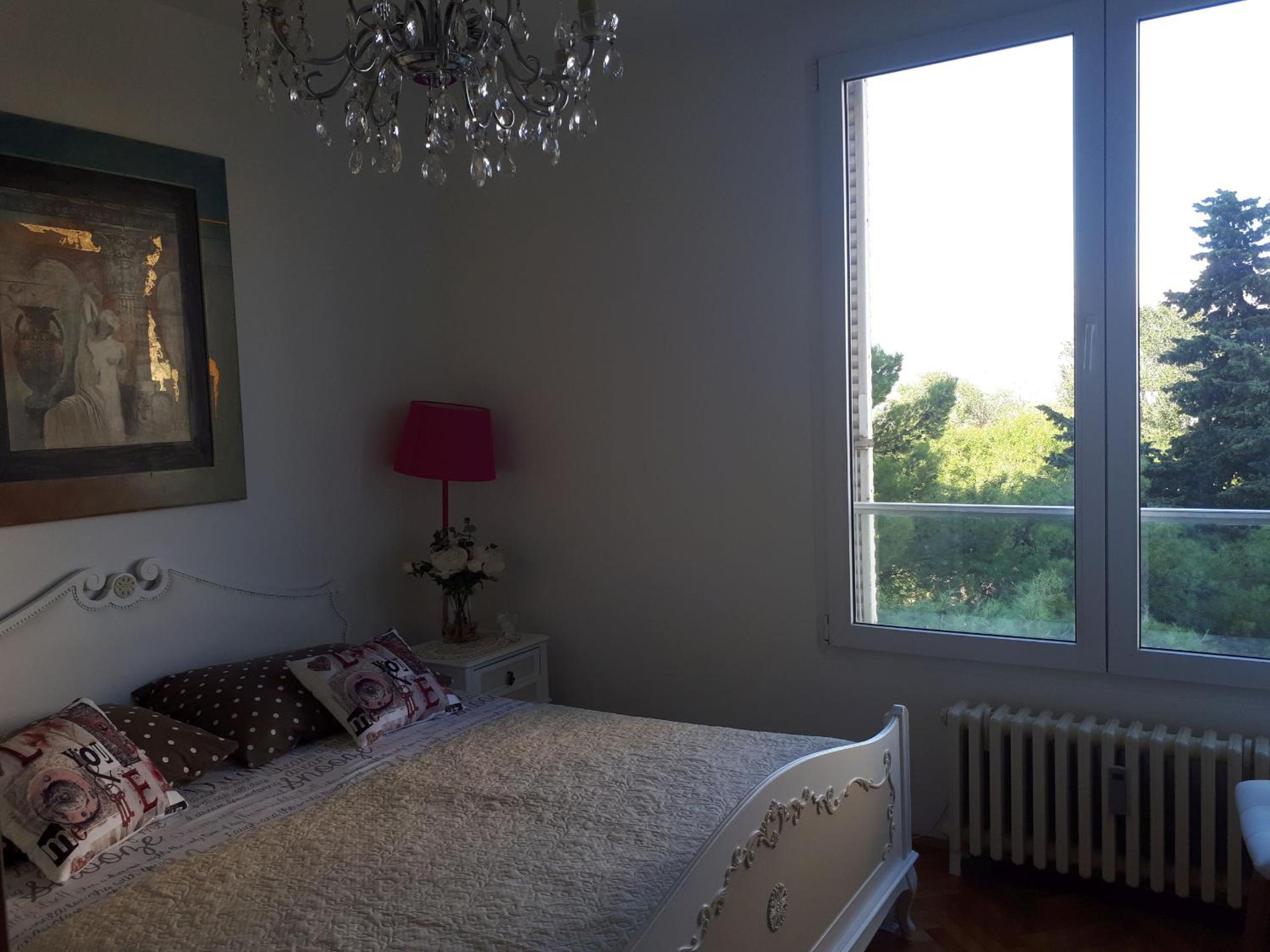 Blue Sea View Apartment en Split — bedroom