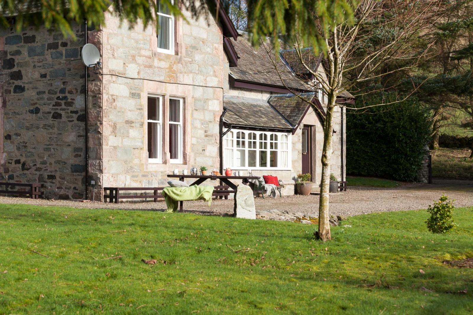 Ardveich House, large Scottish estate home with loch & hill views