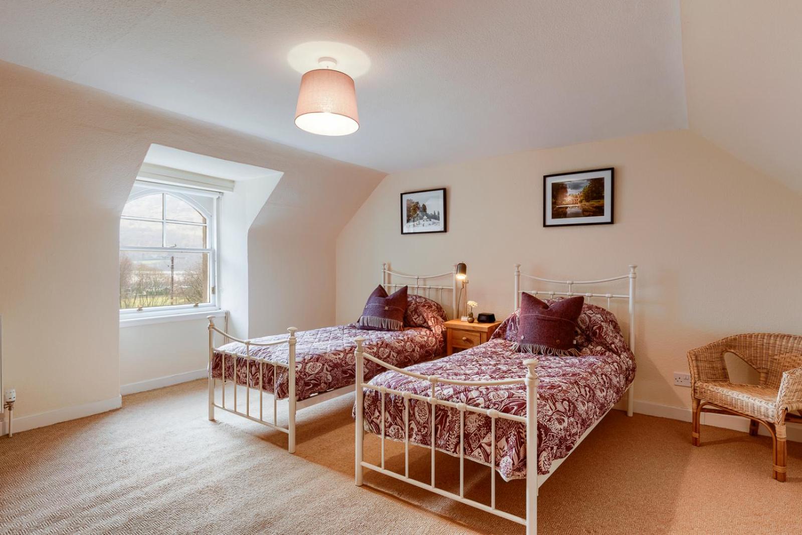 Ardveich House, large Scottish estate home with loch & hill views