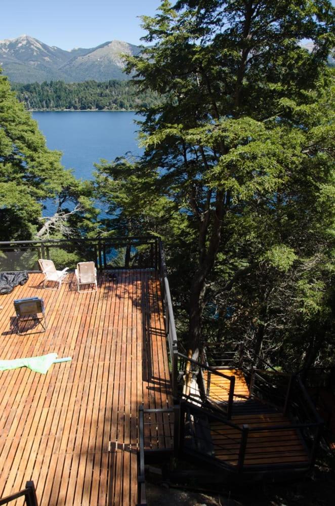 Albanta casa con costa en Bariloche